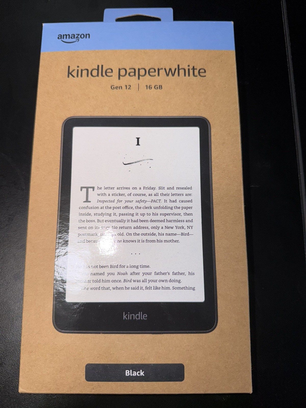 Amazon Kindle Paperwhite 16GB (newest model) – 20% faster, with new 7" Black
