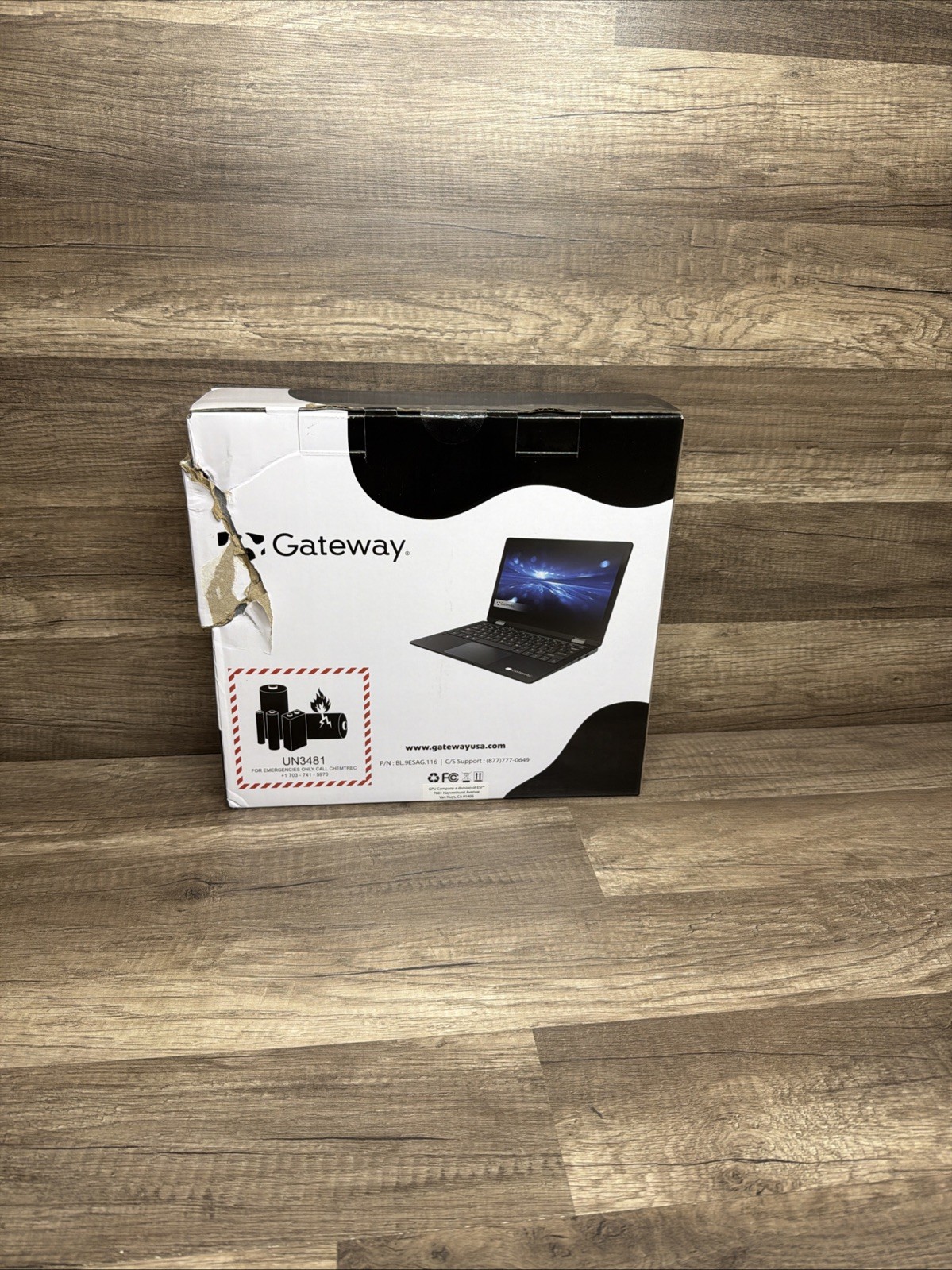 Brand New Factory Sealed GATEWAY GWTC116-2BK LAPTOP