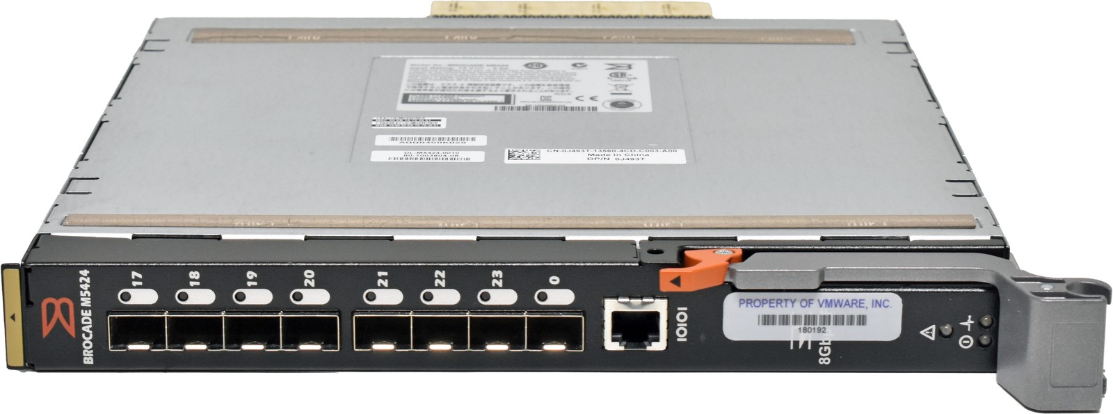 DELL Brocade M5424 8Gbps FC Blade Switch for M1000e Server Dell P/N 0J493T