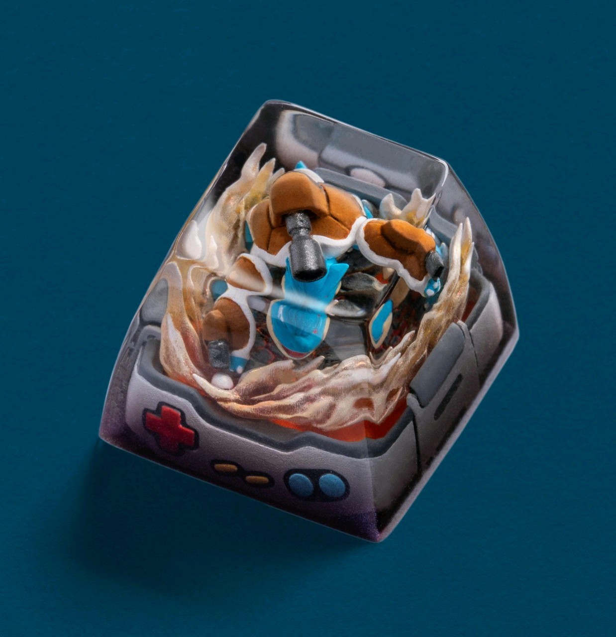 S-Craft MEGA BLASTOISE Artisan Pokemon Keycap (New In Box)