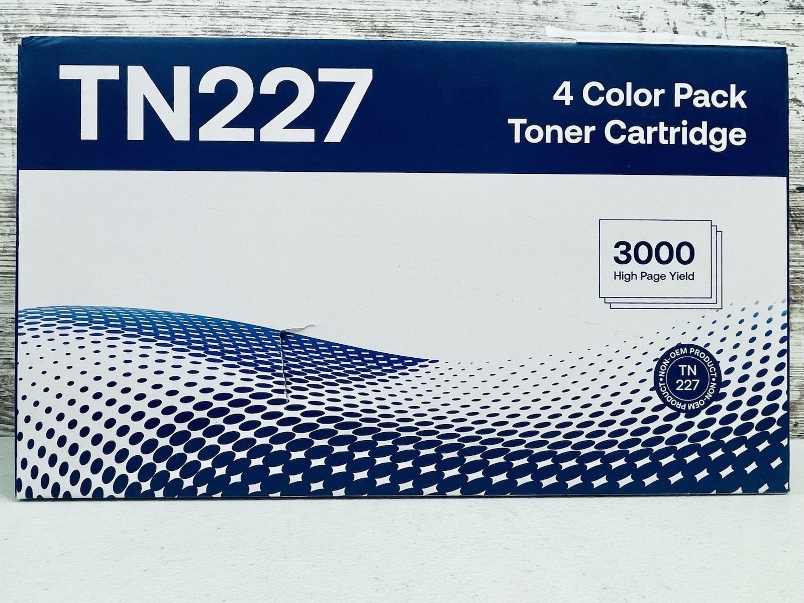 New TN227 3000 High Page Yield Toner Cartridge - 4 Color Pack 