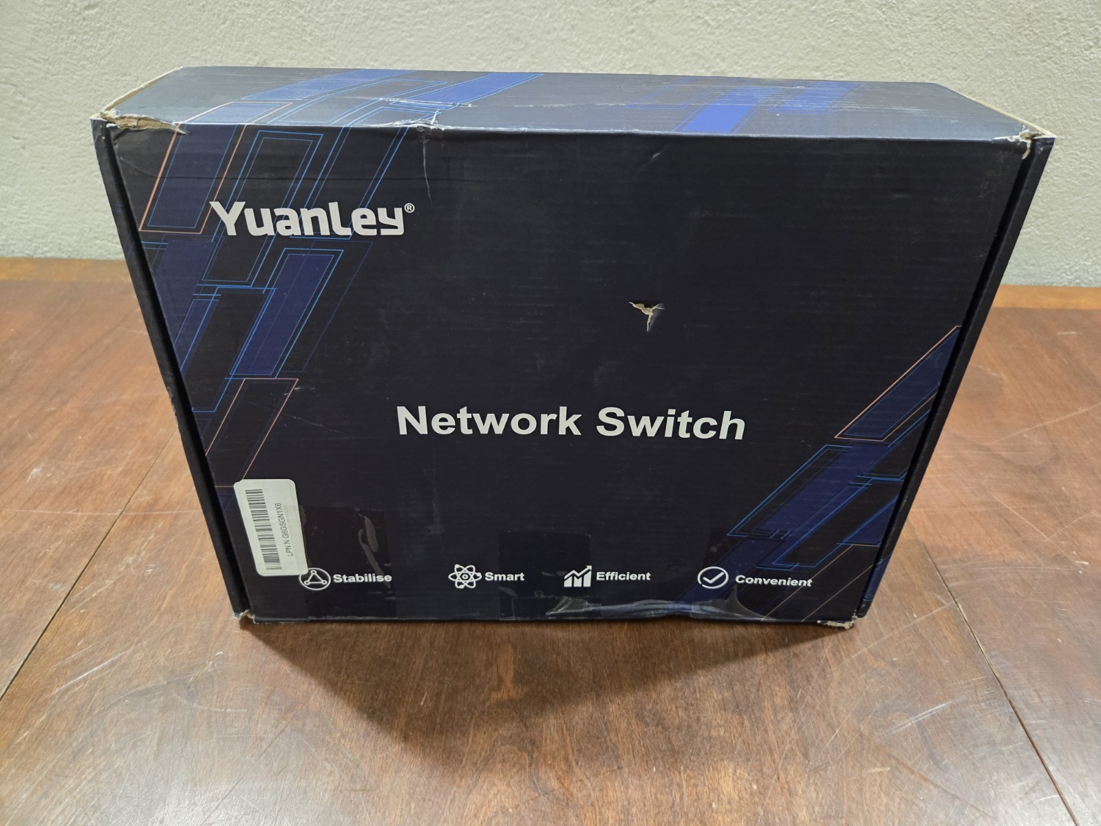 YuanLey 8-Port 10G Ethernet Switch, 8 x 10Gbps RJ45 Ports, Support 10G/5G/2.5G