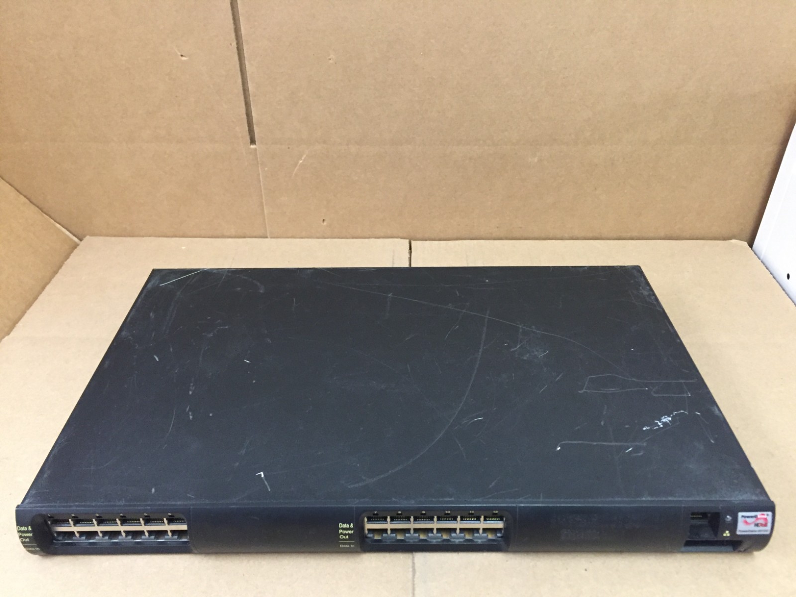Microsemi PD-9512G/ACDC/M PowerDsine 9512G 12 Port Gigabit PoE Midspan