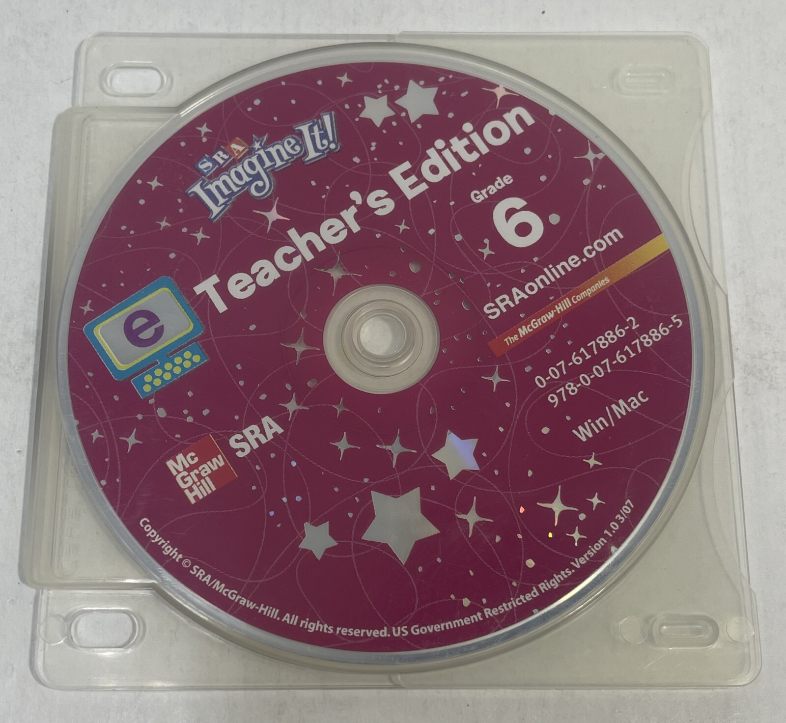 McGraw-Hill SRA Imagine It Technology, eTeacher's Edition - Grade 6 (CD-ROM)