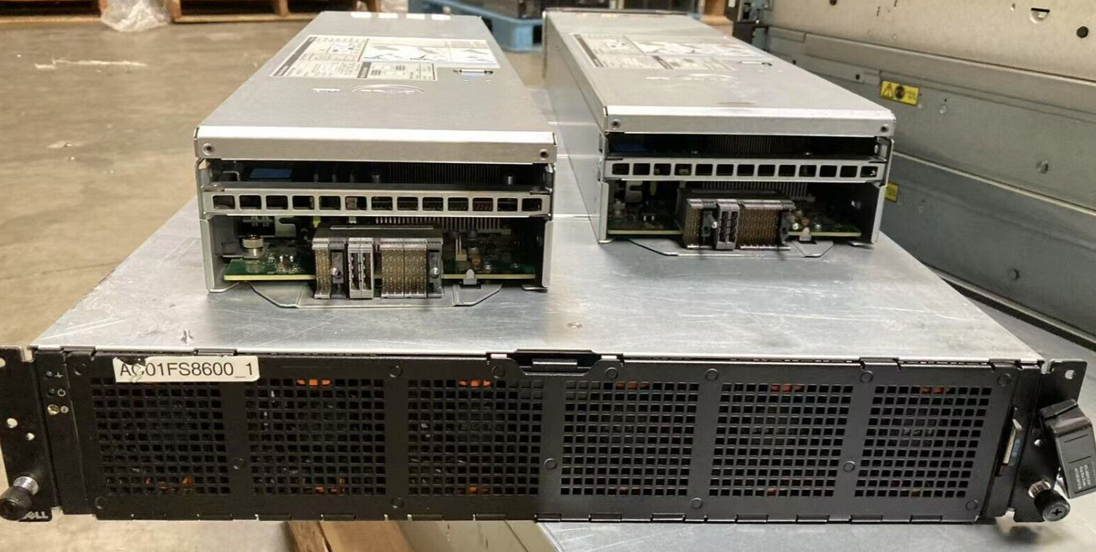 Dell Equallogic FS7610 Server 2x Xeon E5620 2x 717W PSU 2x Controllers 48GB RAM