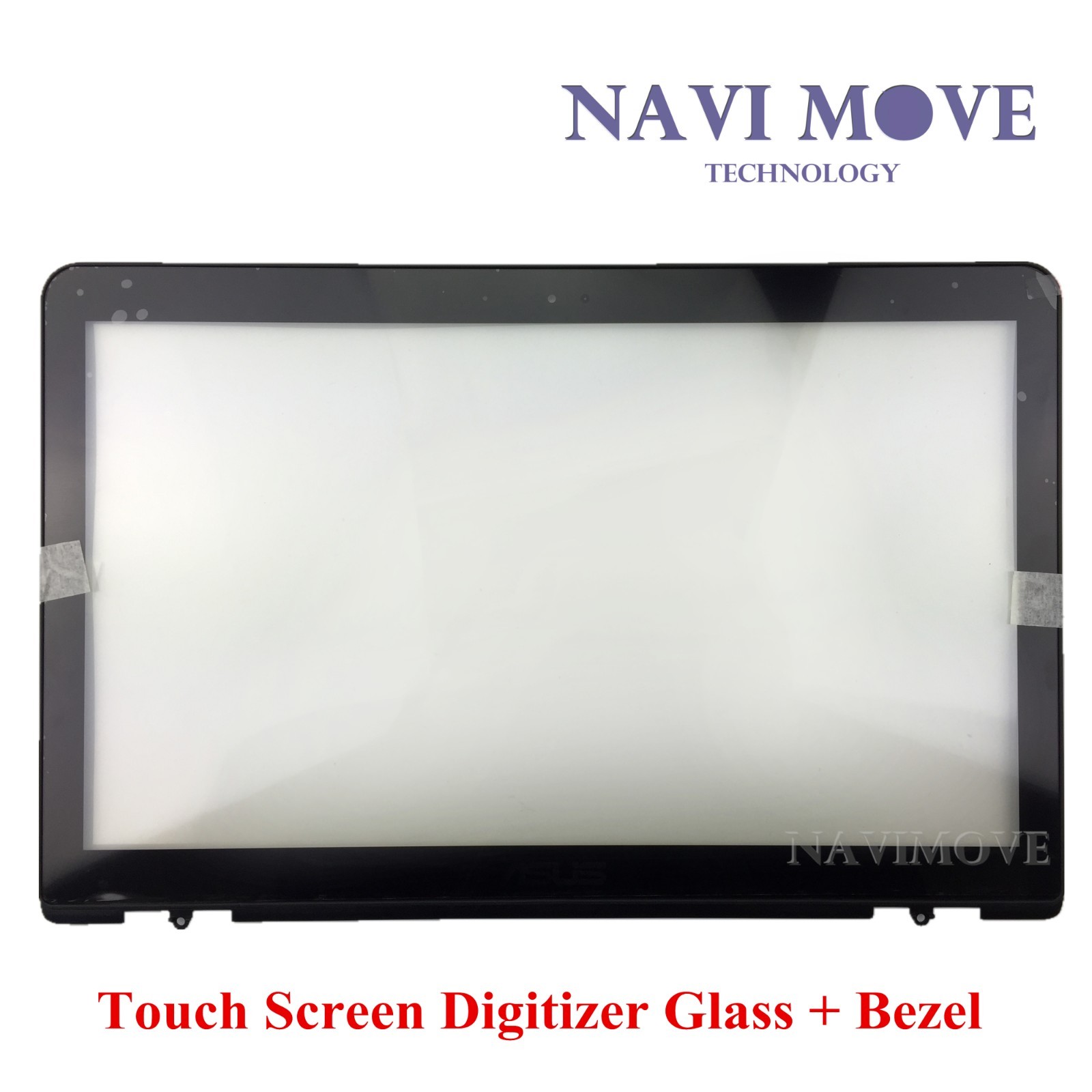 New ASUS N551J N551JX N551JB 15.6" Touch Screen Digitizer Glass + Bezel USA Ship
