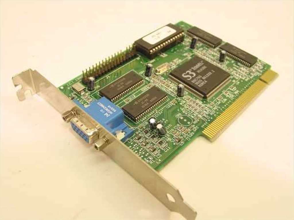 STB Systems S3 Trio64V+ 86C765 PCI Video Card 2MB VGA 210-0203-003 Dell