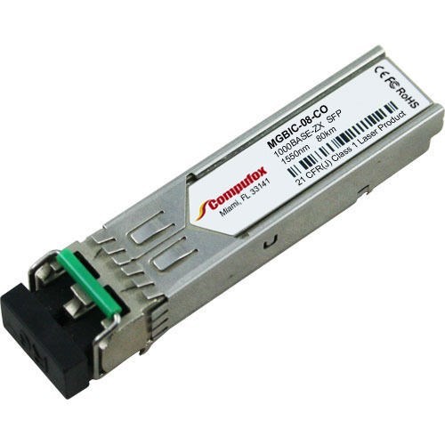 Enterasys MGBIC-08 Compatible 1000BASE-ZX SFP Transceiver (SMF, 1550nm, 80km)