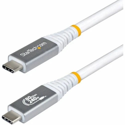 Startech CC3FT80GUSB4CABLEW 3FT USB4 CABLE WHITE USB-IF CERTIFIED 8K120/DP2.1/24