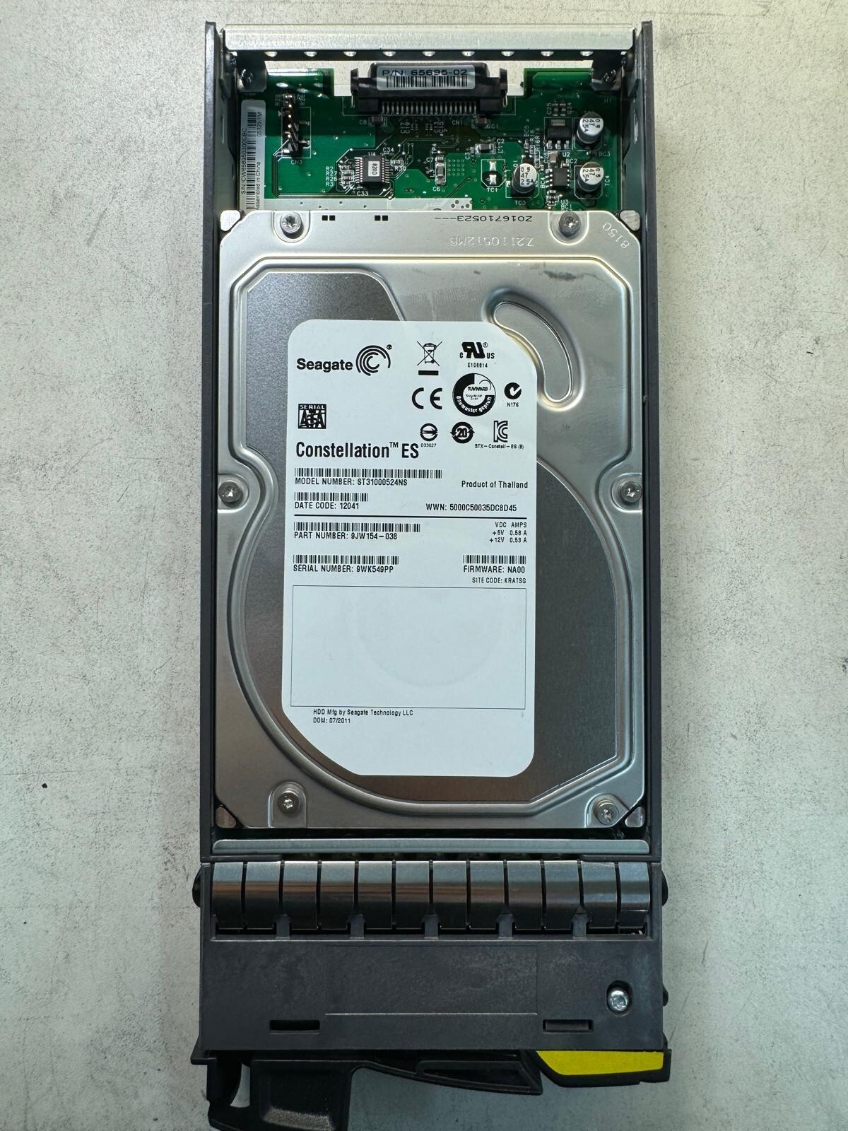 NetApp 1TB 108-00180+A5 X269A-R5 7.2K RPM 3.0Gbps SATA 3.5" Server Hard Drives