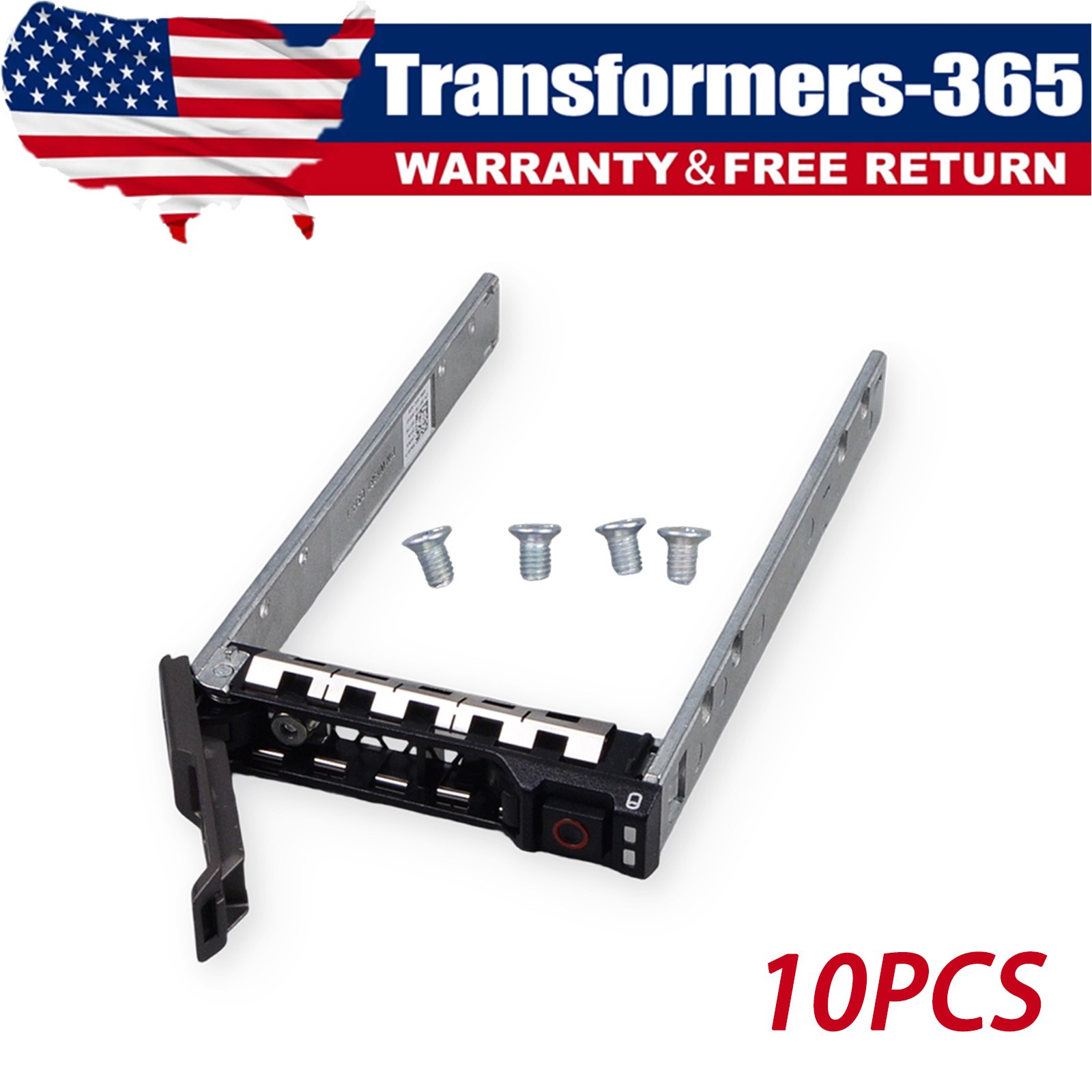 10X G176J 2.5in Hot Swap Hard Drive Caddy For Dell R620 R630 R720 R730xd Set
