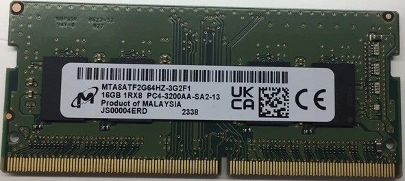 HP 16GB DDR4 3200 SODIMM RAM 260 Pin Laptop, Desktop Mini PC 286J1UT