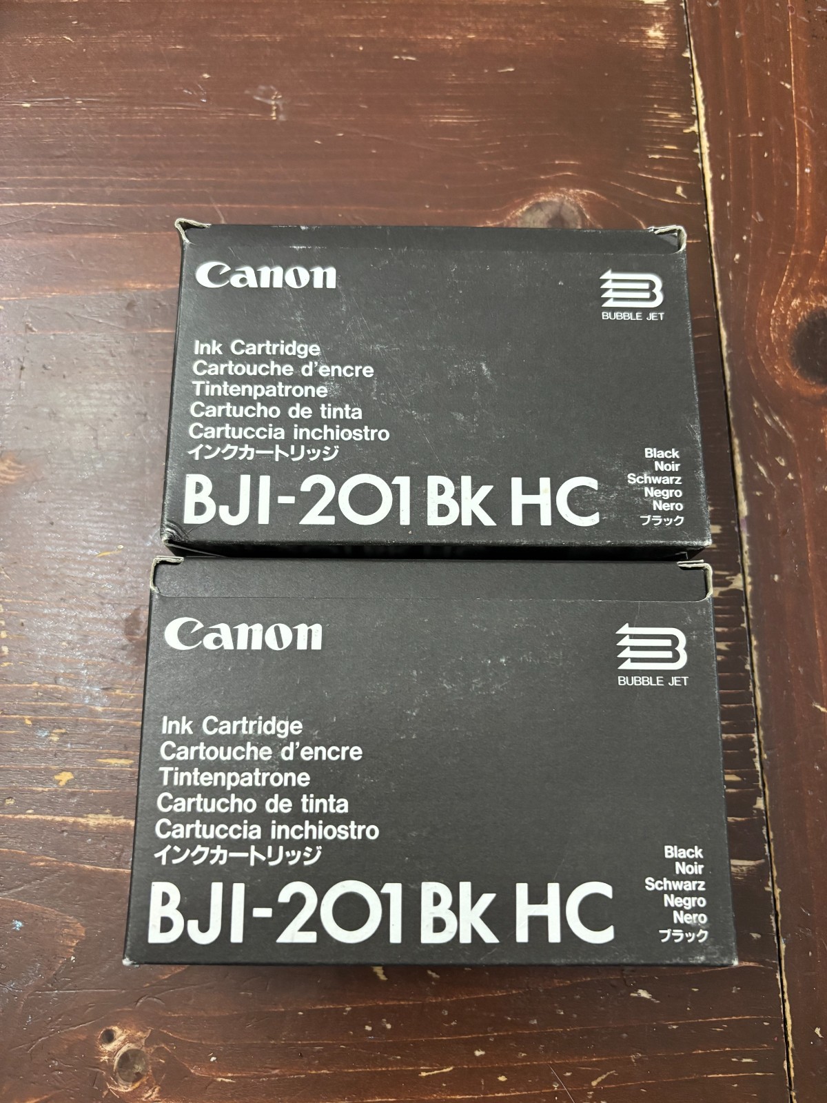 Original NEW Canon BJI-201 Bk - Lot of 11 - Black Ink Cartridges