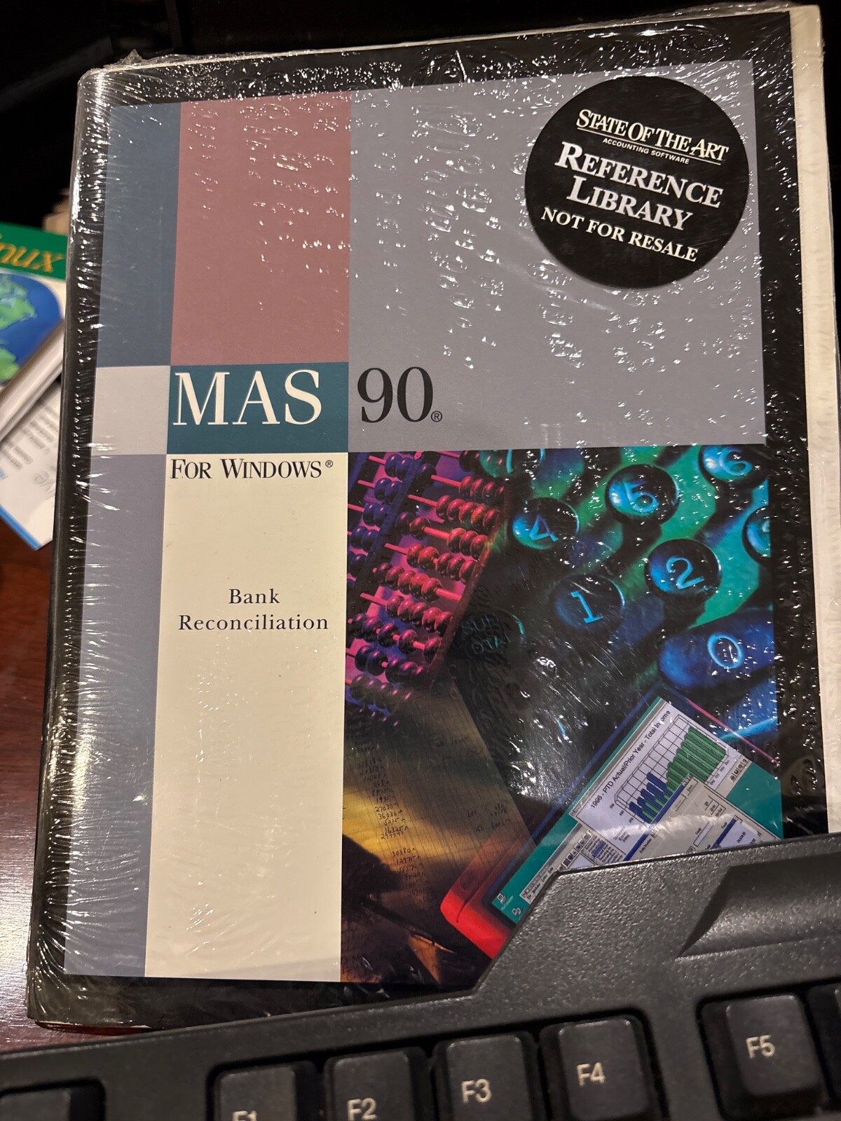 BRAND NEW SHRINK WRAPPED MAS90 90CS AIX  Bank Reconciliation.  CD/ROM .NFR