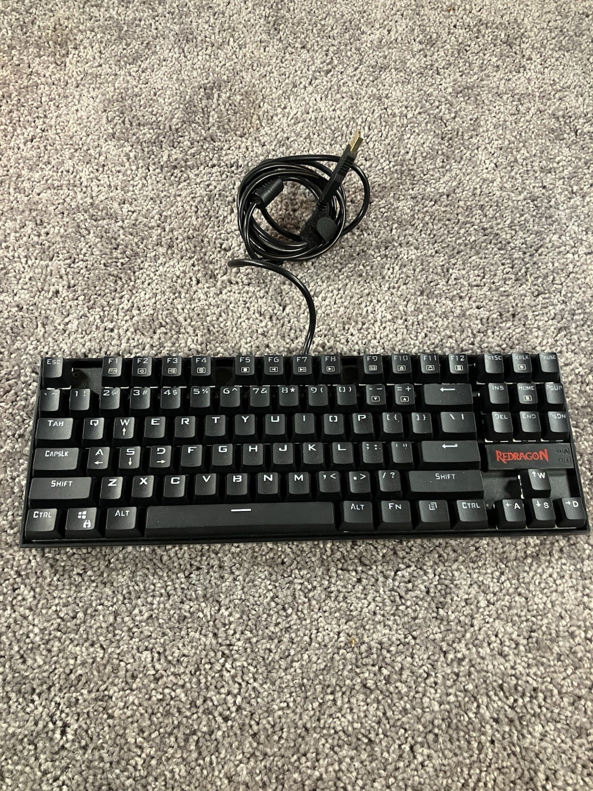 Genuine Red Dragon Kumara K552-1 Wired Mechanical Gaming Keyboard