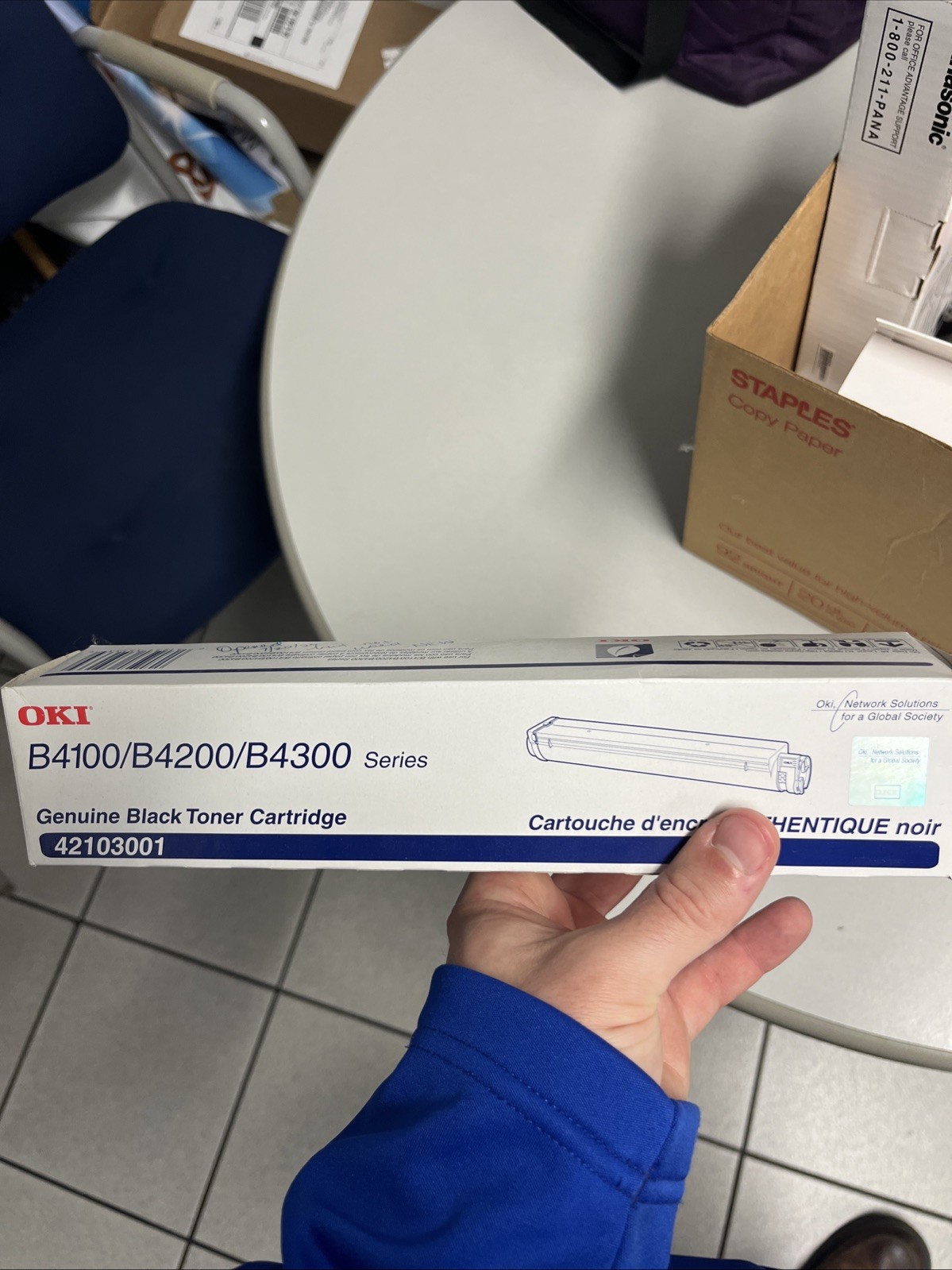 OKI B4100-B4200/B4300 Series Genuine Black Toner Cartridge New In Packaging
