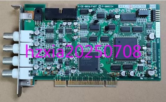 1pc used RICE-001B FAST P-900224 acquisition card