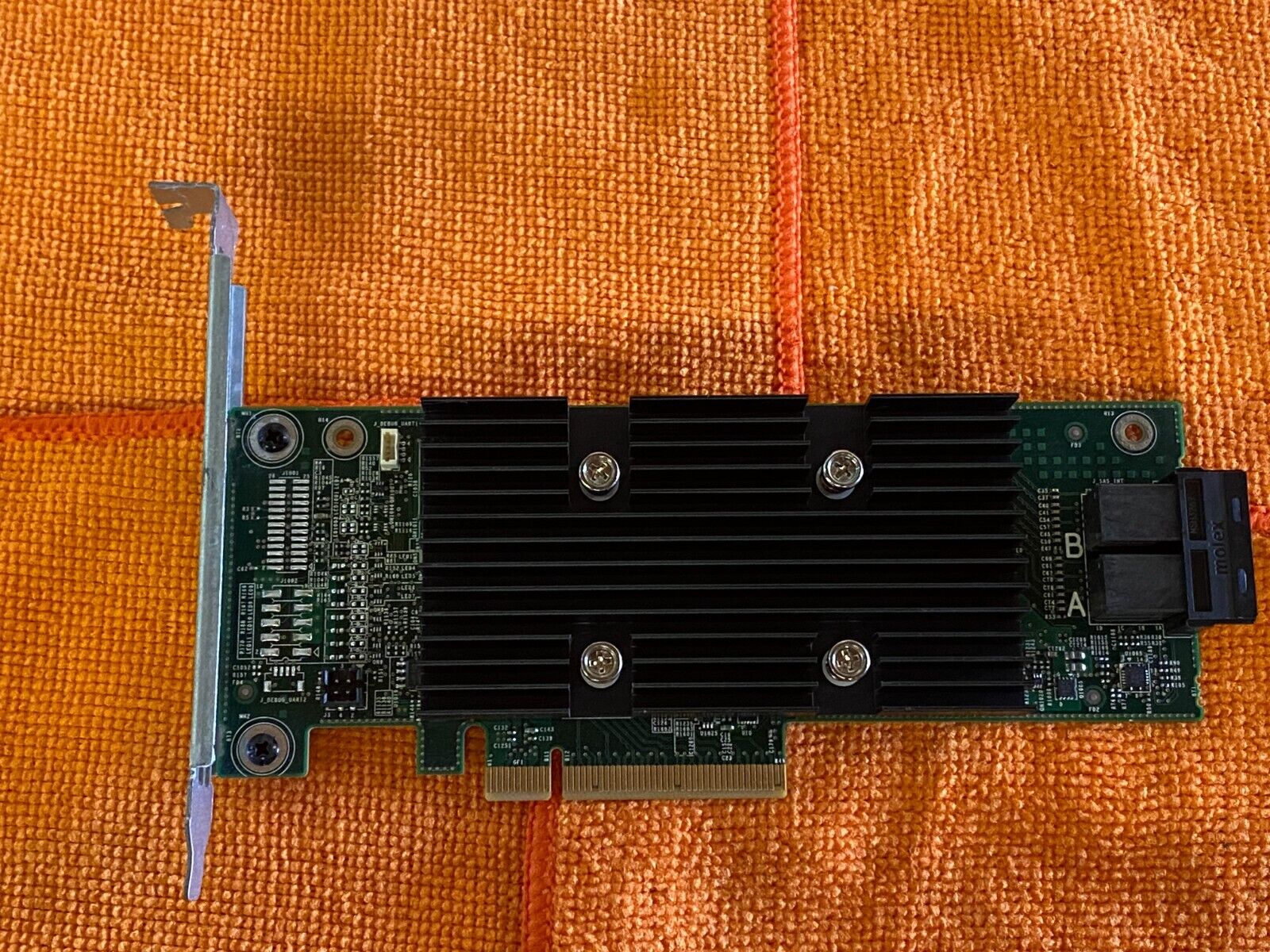 DELL PERC H330 12Gb/s 8-PORT SAS PCIe RAID CONTROLLER CARD P/N: 04Y5H1