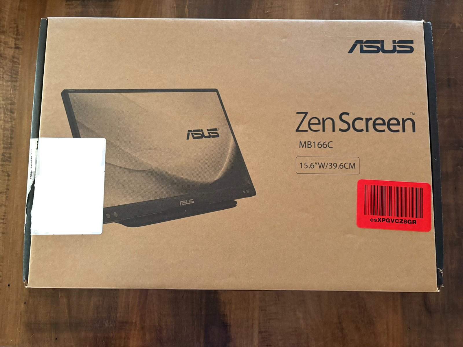 ASUS ZenScreen MB166C 15.6 in 1920 x 1080 Widescreen IPS Monitor 90LM07D3-B011B0