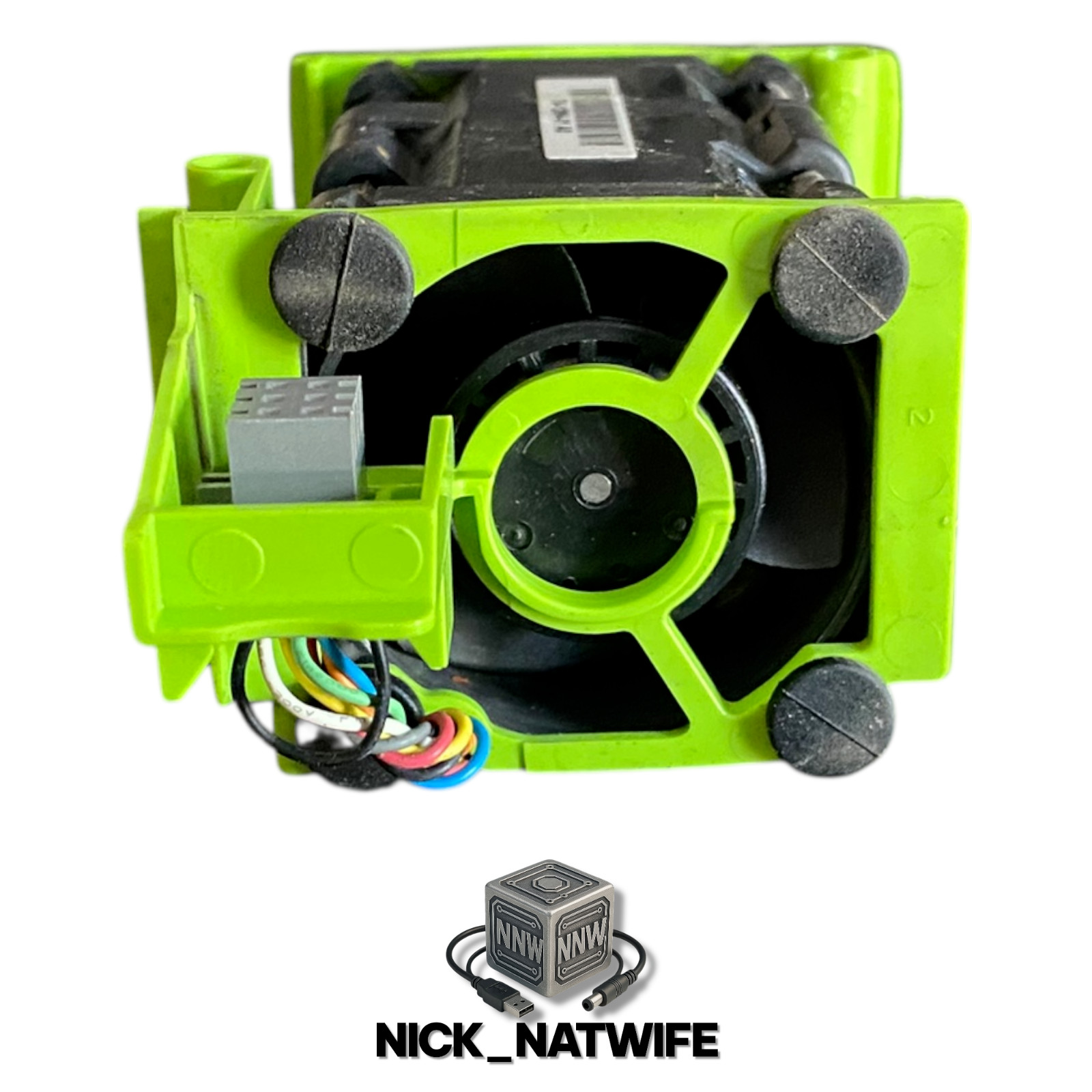 ⚙️ Nidec UltraFlo Server Fan Module 12V DC Hot-Swap Cooling Unit 💻