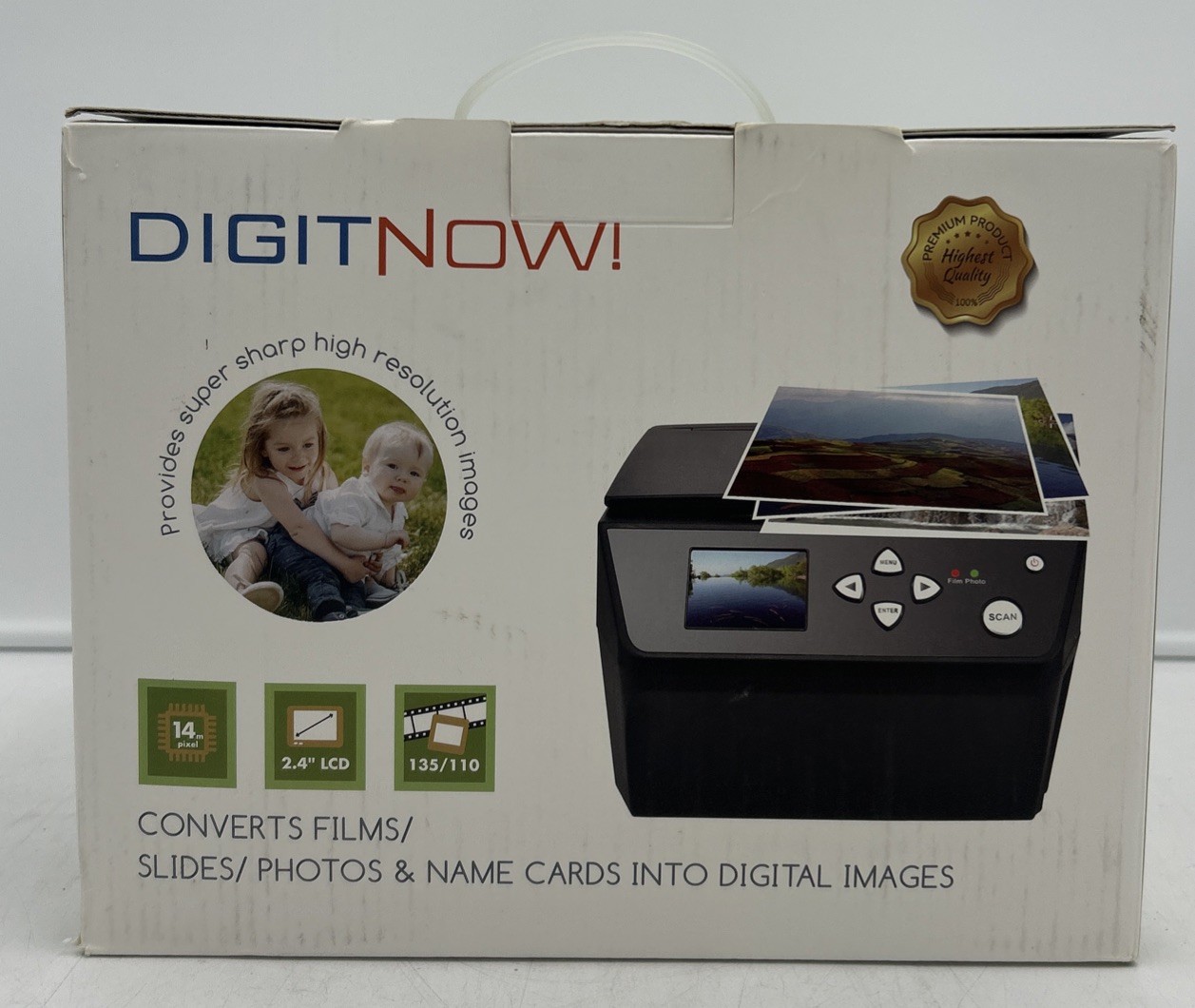 DIGITNOW 22MP Film And Slide Photo Multi-Function Scanner M129-US-ALG
