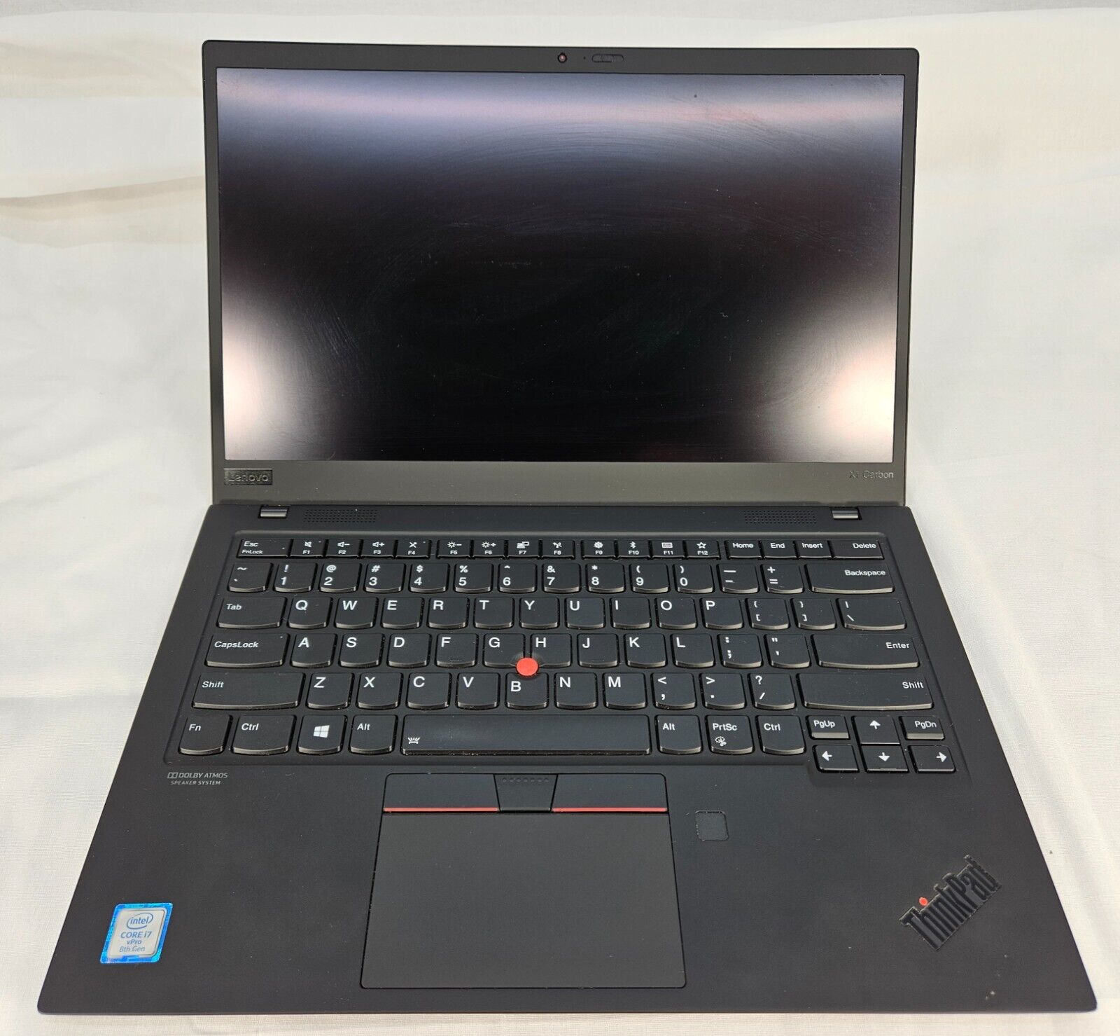 Lenovo ThinkPad X1 Carbon 7th Gen 2560X1440  i7-8665U 16GB 512GB SSD OC30-87