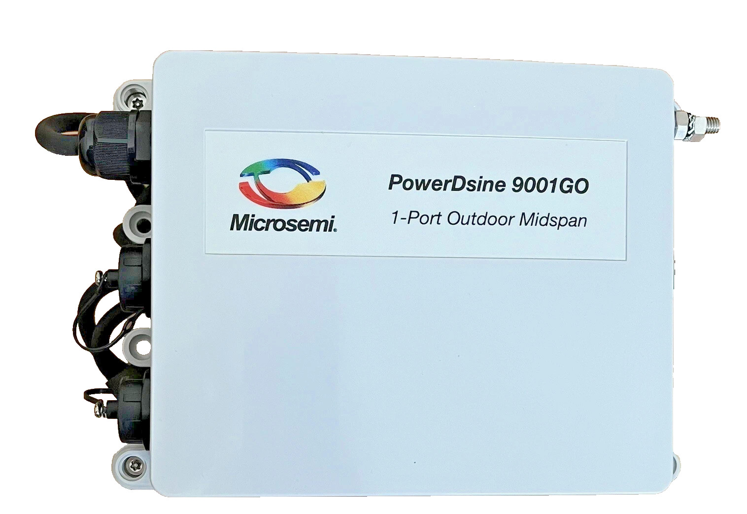 Microsemi PowerDsine 9001GO Outdoor PoE+ Injector (30W) - BNIB