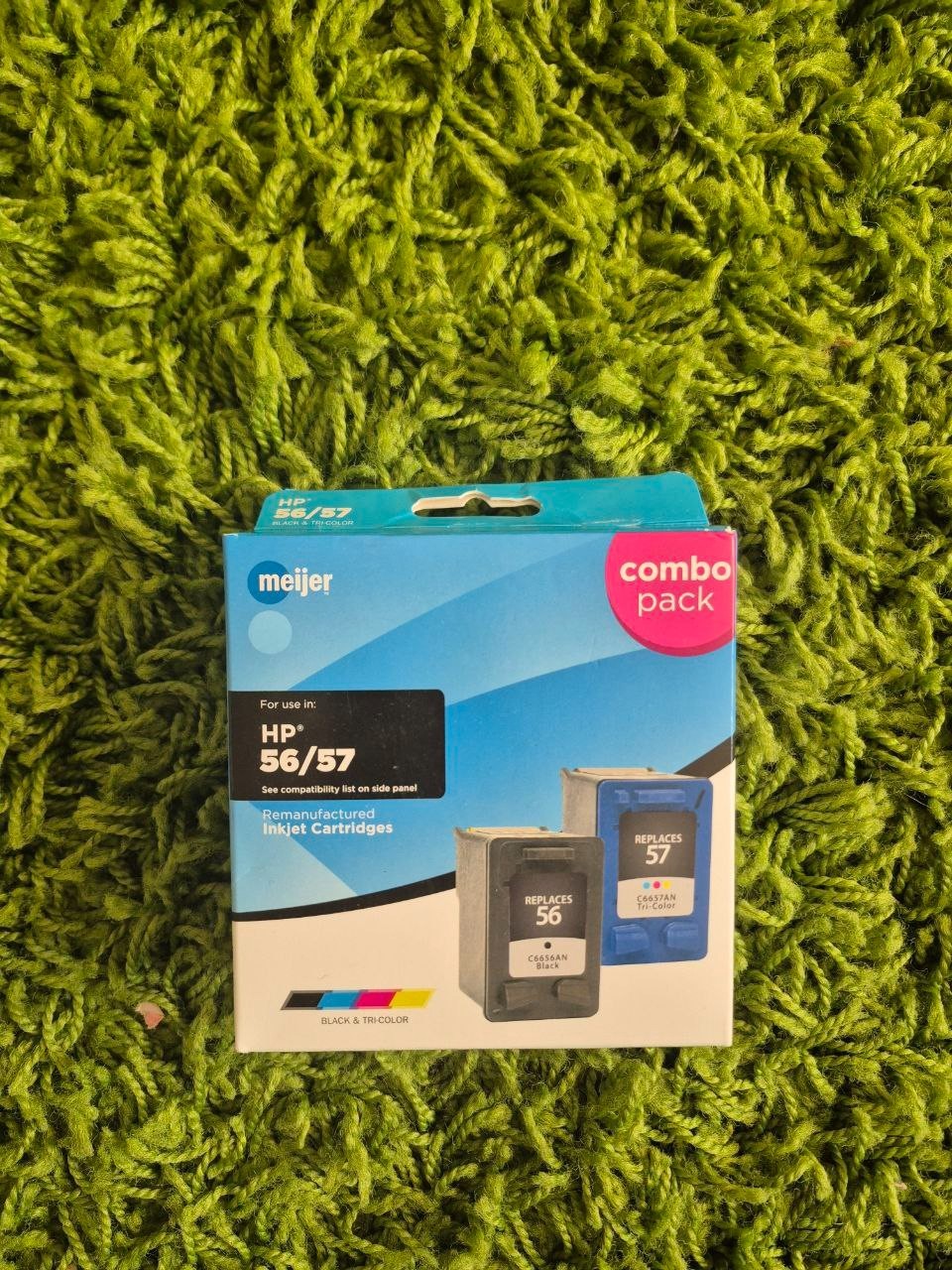 New, sealed HP 56/57  Inkjet Cartridges Meijer Combo Pack