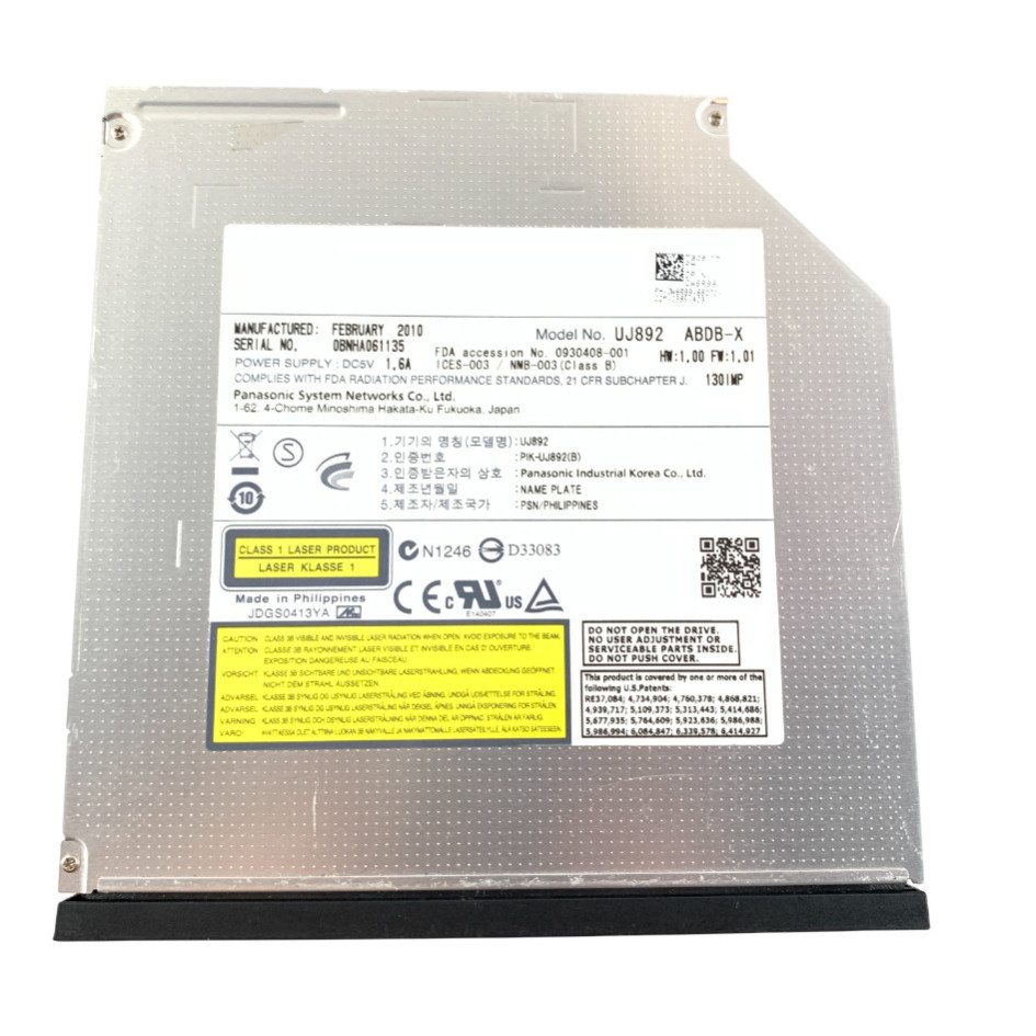 Dell Latitude E4300 UJ892 Laptop DVD-RW DRIVE Multi-Burner W6R99 0W6R99 0VTT8