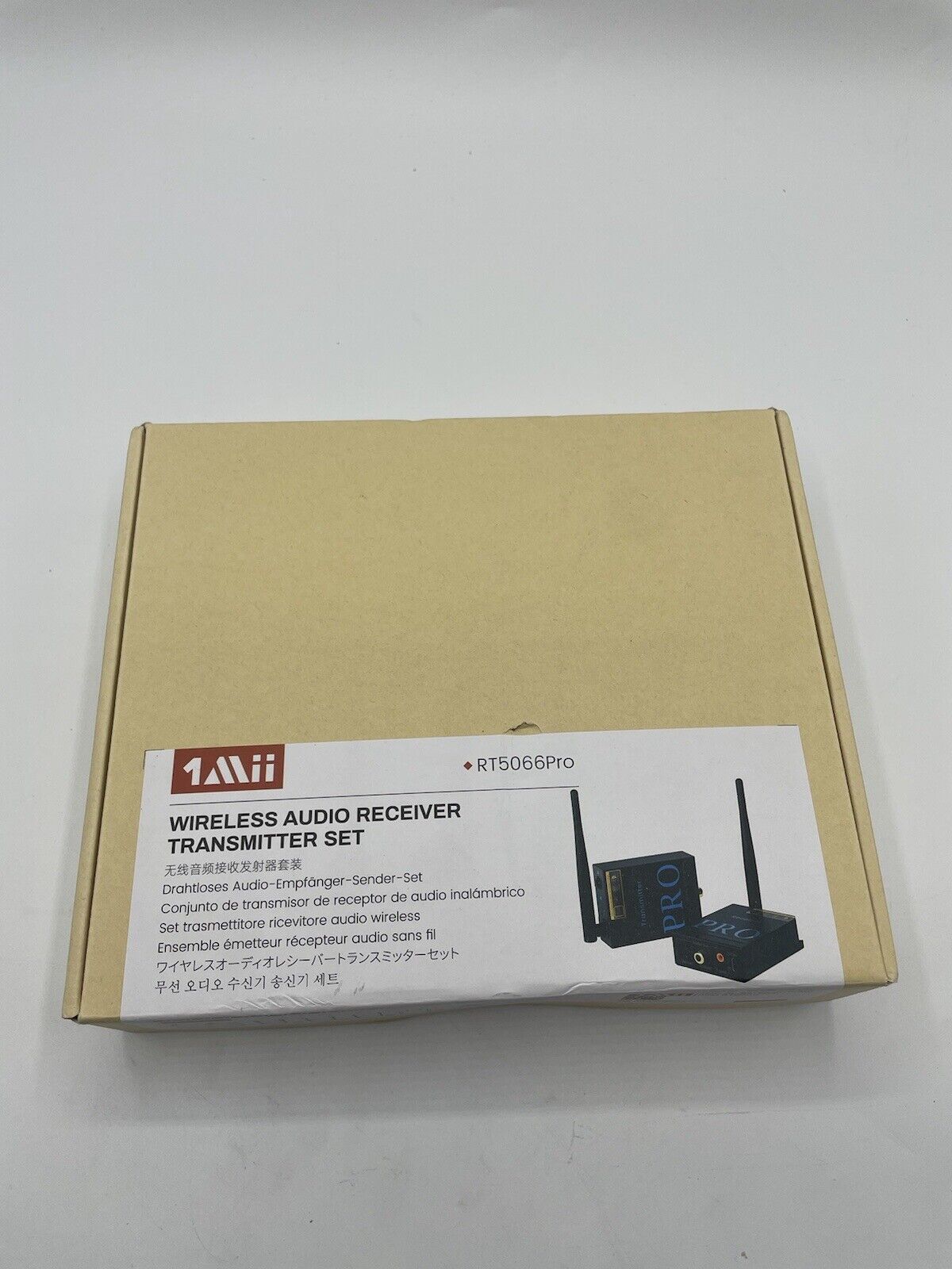 1Mii 2.4GHz RT5066PRO Wireless Audio Transmitter and Receiver Set