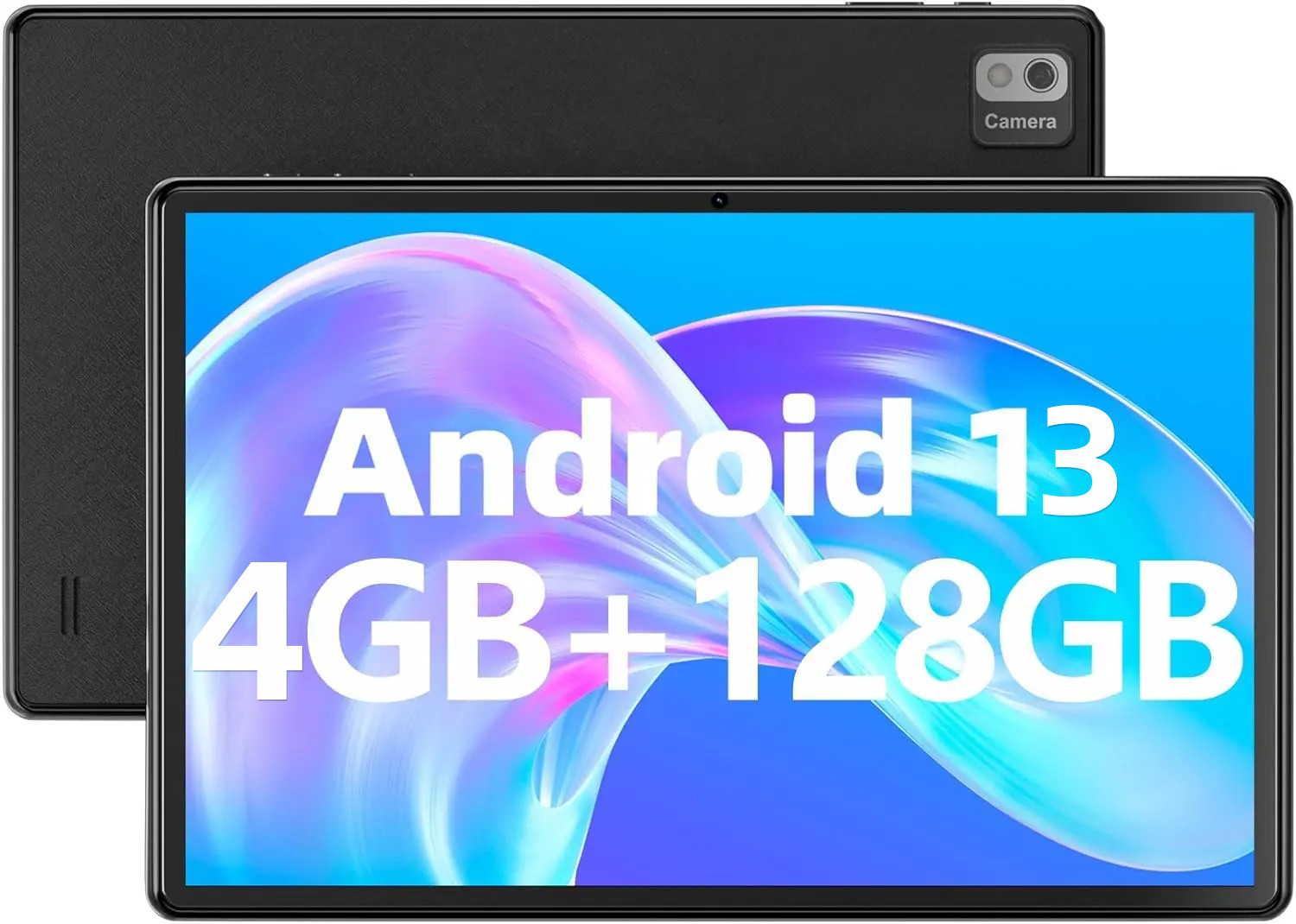 2026 10.1" Tablet Android 13 IPS 6000mAh 4GB 128GB Dual Camera Type-C WIFI BT5.0