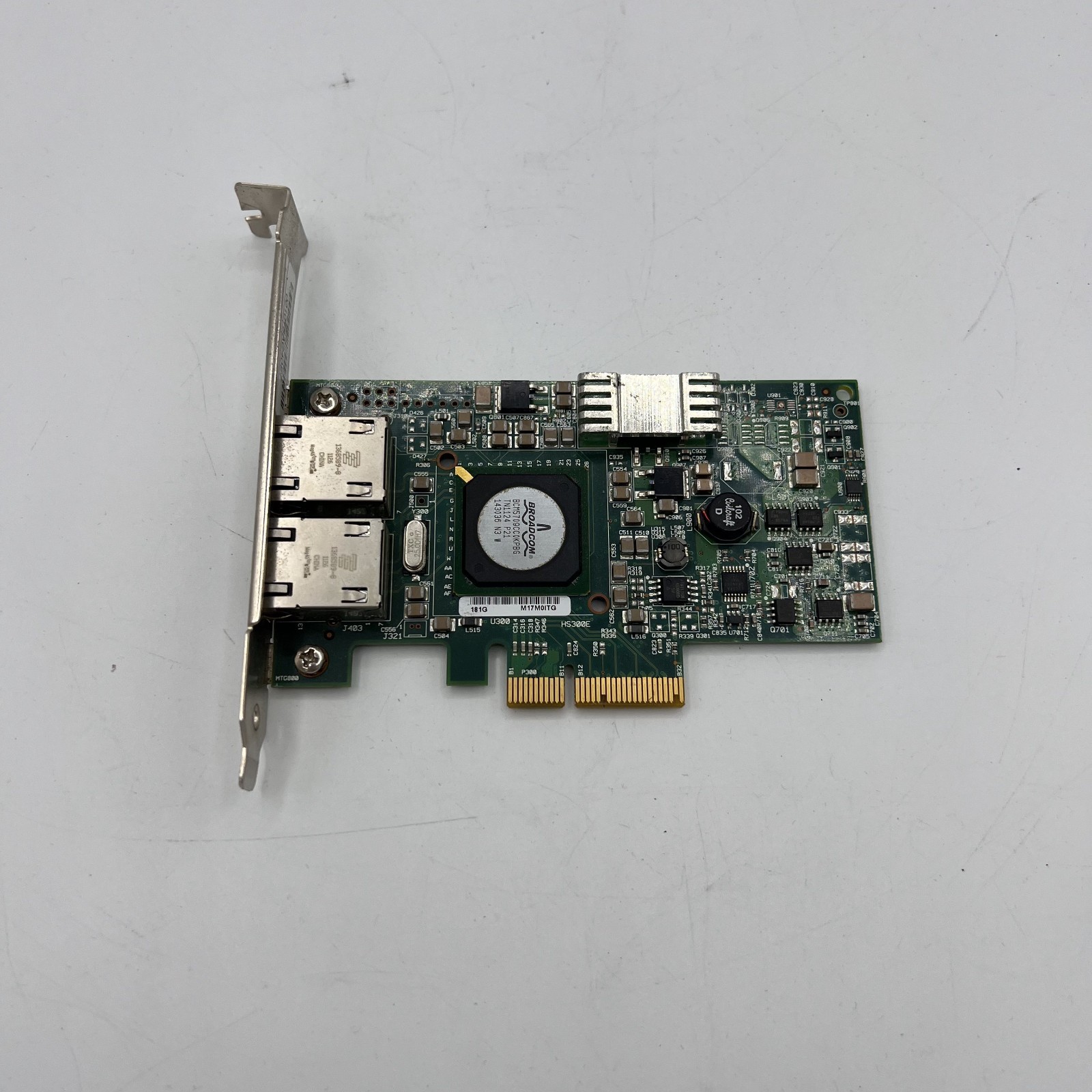 Dell Broadcom Dual Port PCIe Gigabit Network Adapter NIC NetXtreme