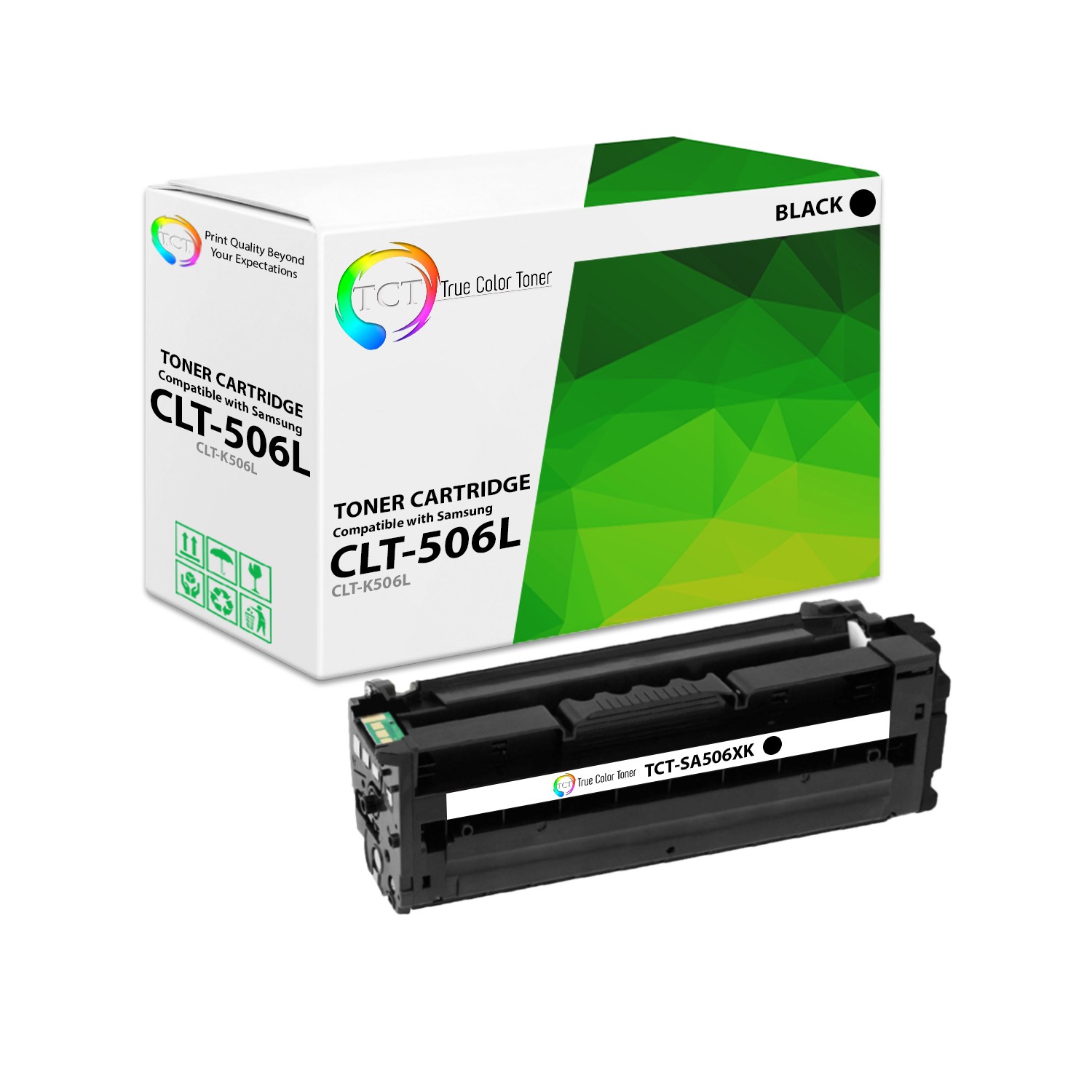 TCT CLT-K506L Black Toner Cartridge For Samsung CLP-680 CLX-6260 series
