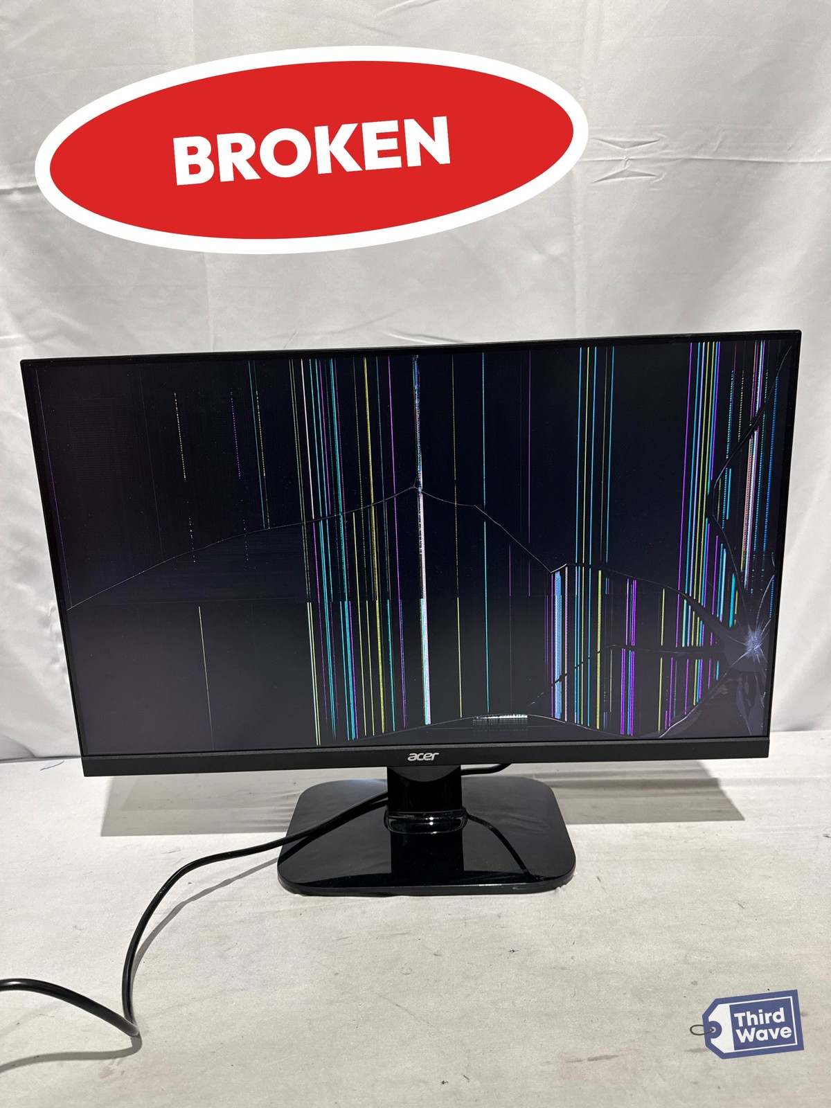(BROKEN) Acer KA272 EBI 27 in Full HD 1920x1080 100Hz LED Monitor Black 1ms HDMI