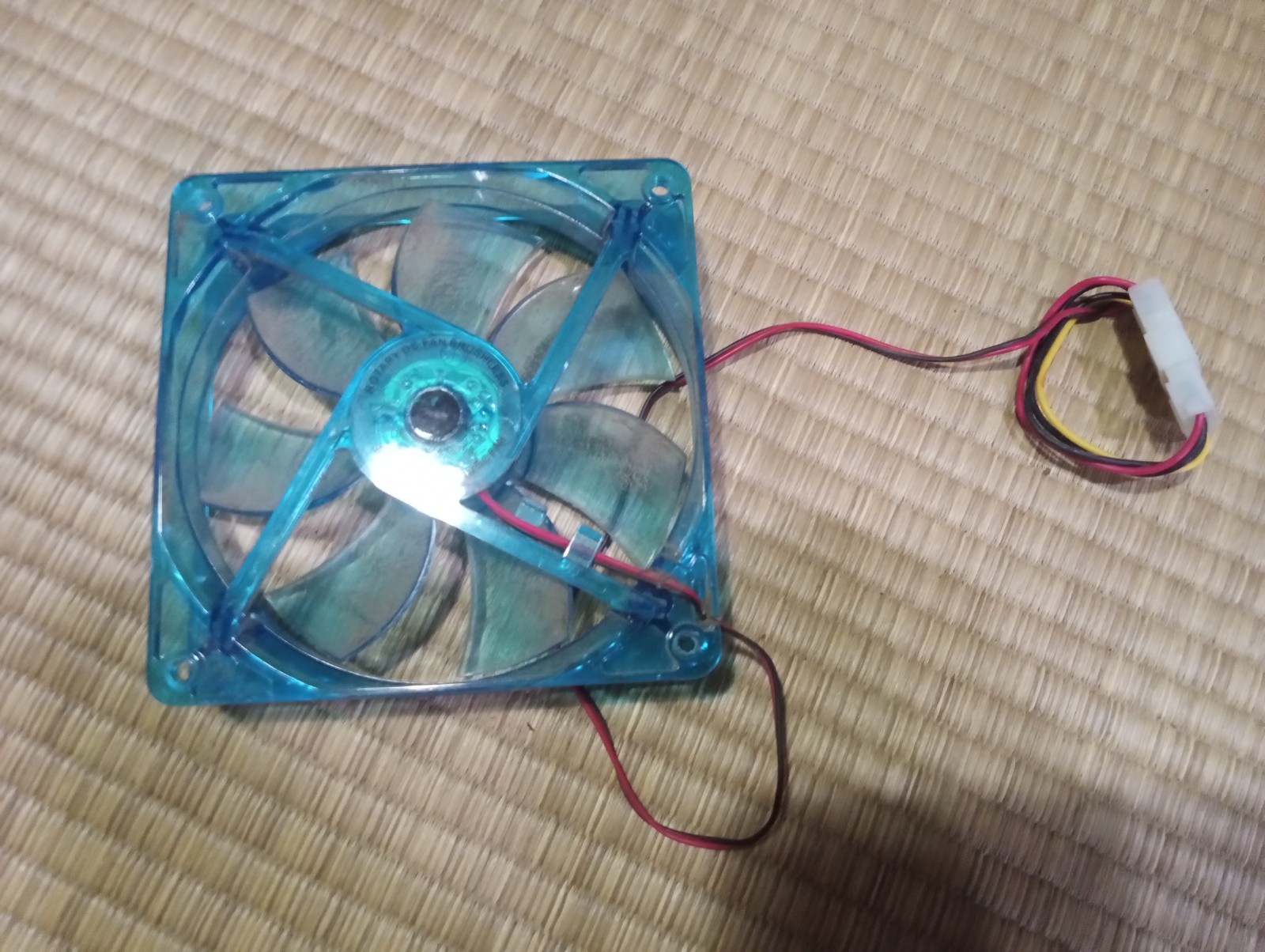 APEVIA DF1202512SELN 120mm blue Computer Case Fan 12V DC 0.16A rotary brushless