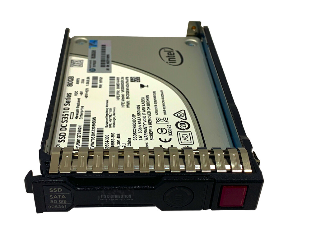 805361-001 I HP 804575-B21 80 GB 2.5" Internal Solid State Drive - SATA SSD