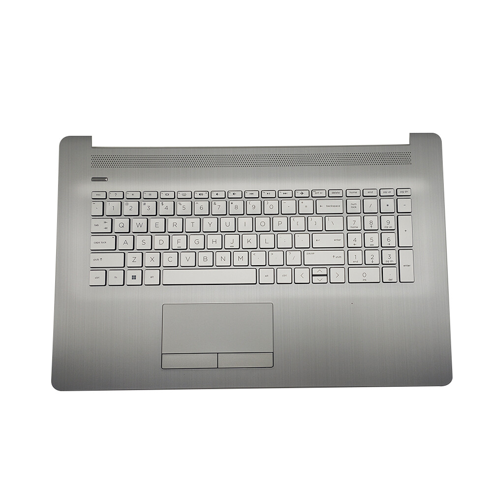 New Palmrest For HP 17-BY 17-by2053cl Touchpad Backlit Keyboard/ODD L92787-001