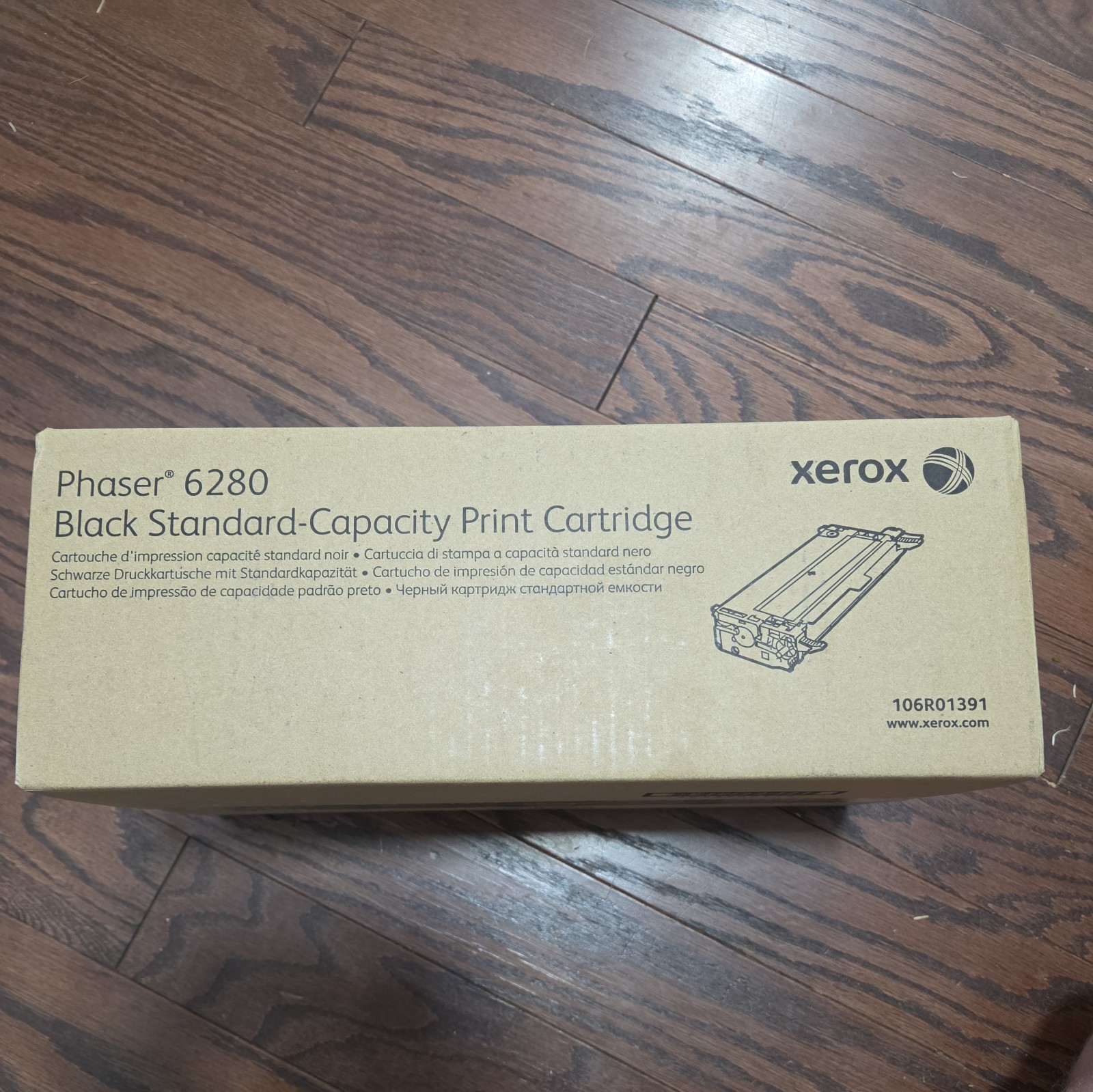 Genuine High Capacity Black Toner Cartridge For Xerox Phaser 6280