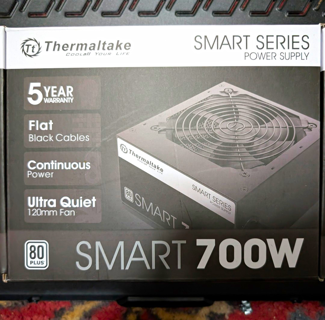 Thermaltake Smart Series 700W 80 PLUS ATX PSU 6+2 PCIe PS-SPD-0700NPCWUS-1