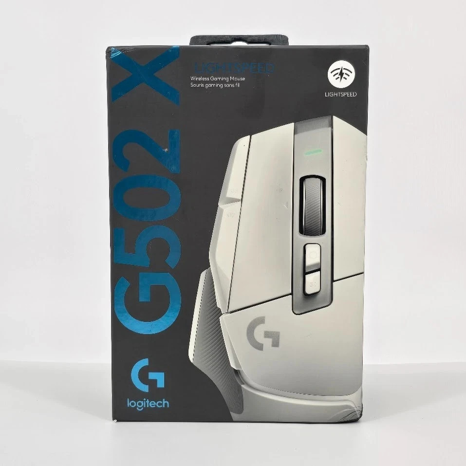 Logitech G502 X LIGHTSPEED Wireless Optical Gaming Mouse - White -