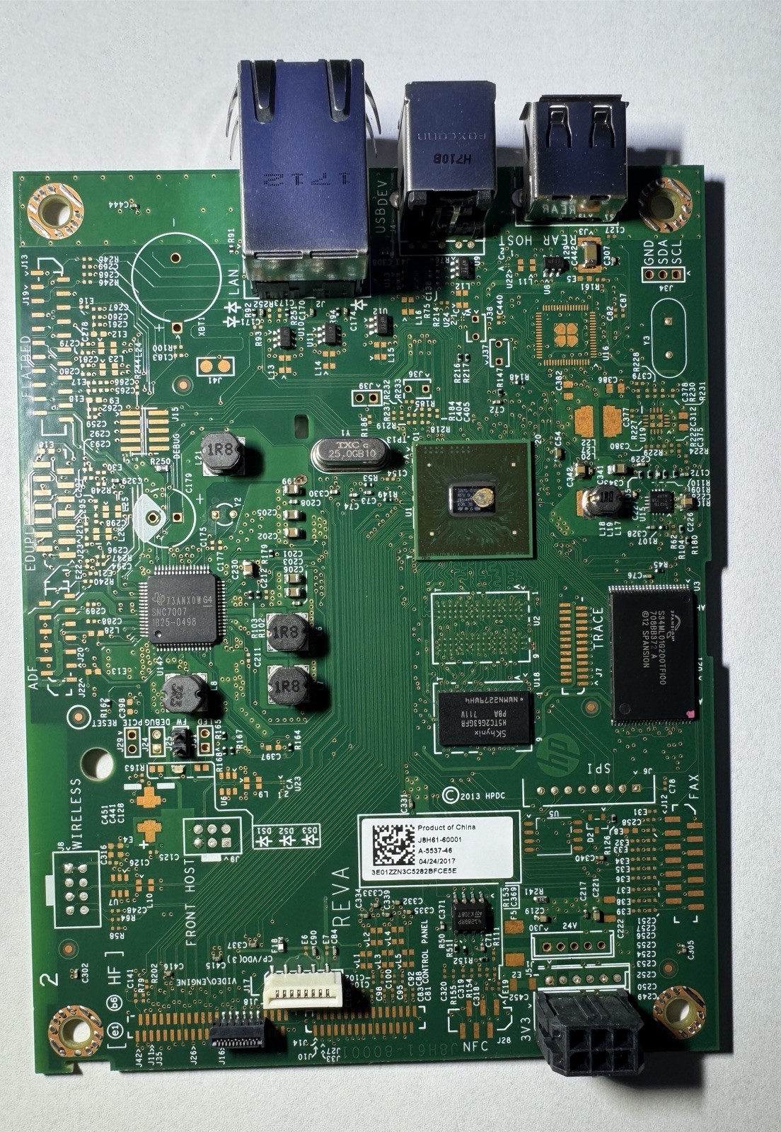HP LaserJet Pro OEM M501 Series Formatter board Duplex J8H61-60001