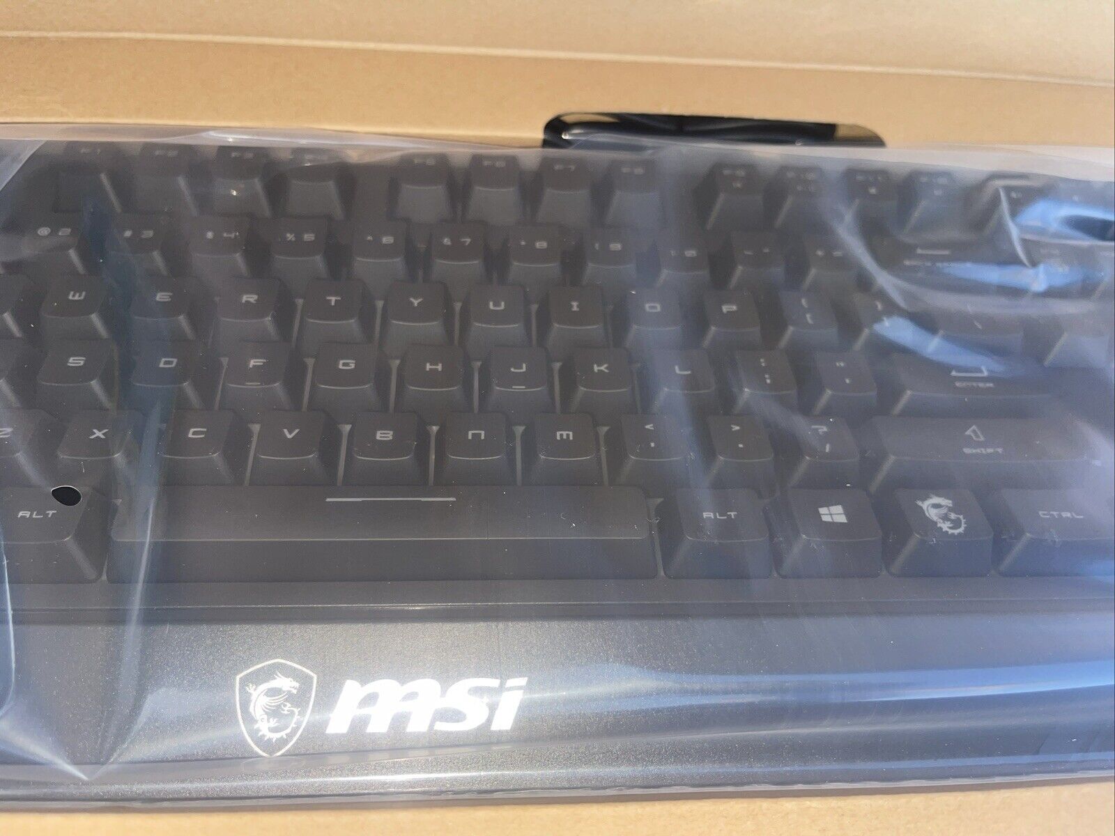MSI Vigor GK20 RGB Backlit 104 Key Gaming Keyboard New in Box LOOK