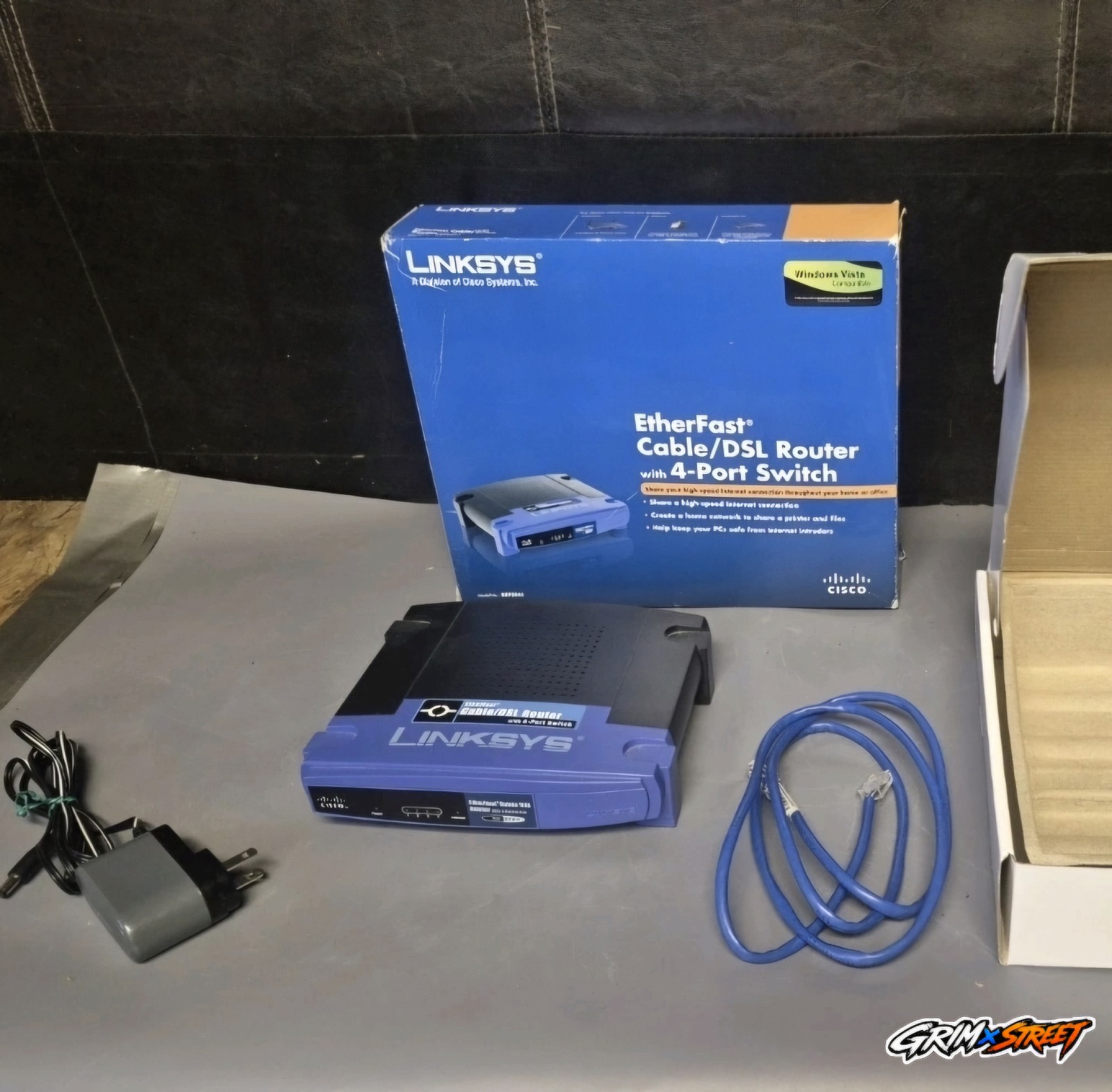 New Linksys Cable/DSL Router Model BEFSR41 Wired Etherfast With 4 Port Switch