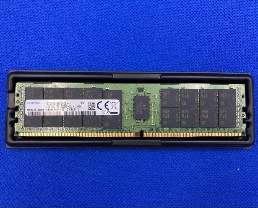 M393A8G40AB2-CWE SAMSUNG 64GB (1X64GB) 2RX4 PC4-3200A MEMORY