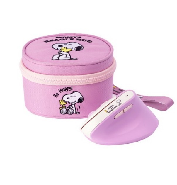 PEANUTS SNOOPY Genuine Vertical 2.4Ghz Wireless Mouse Low Noise