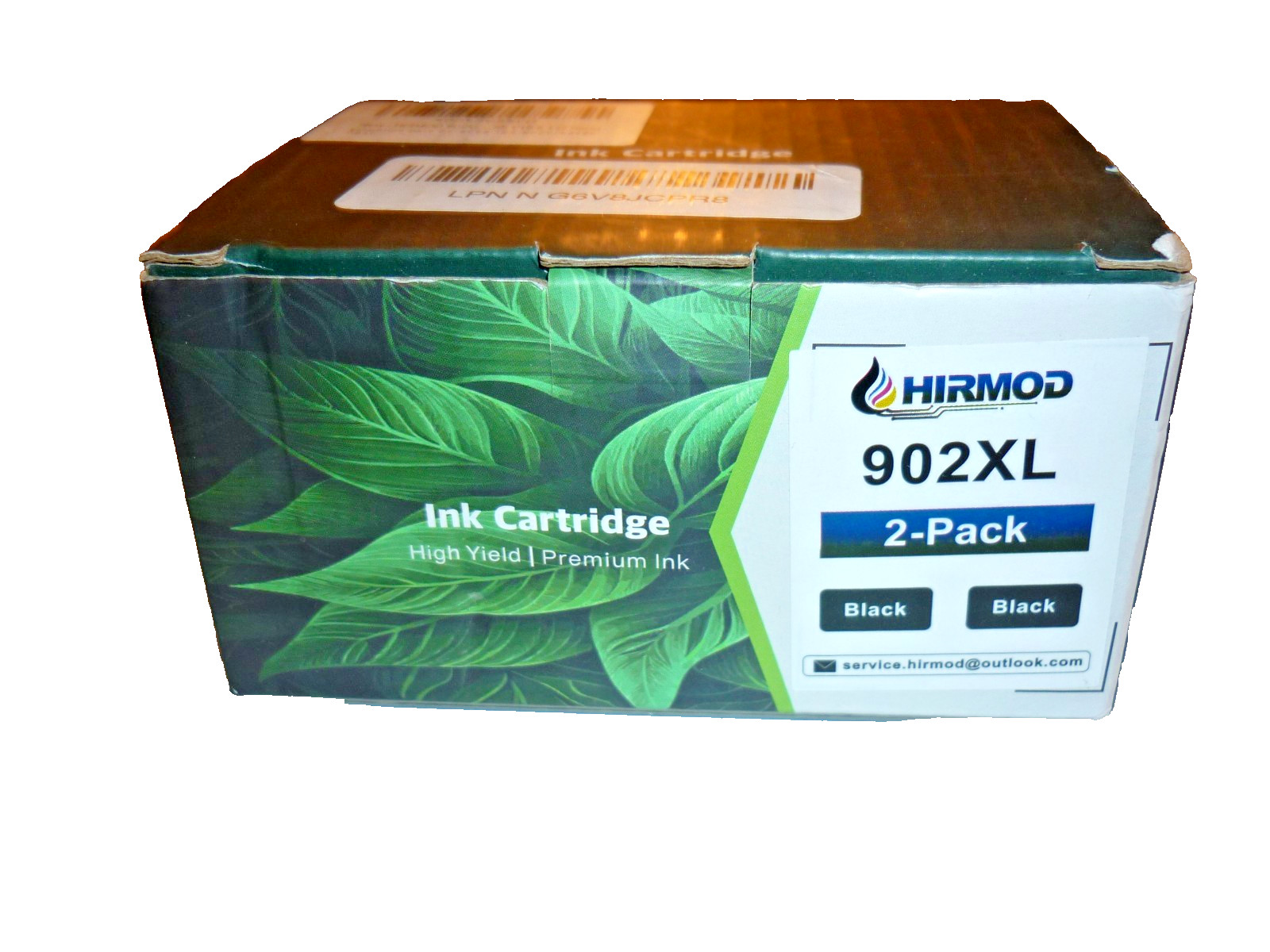 HIRMOD 902XL Black Ink Cartridge 2-Pack 6978 6968 6974 6975