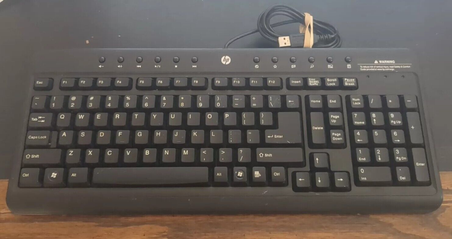 Hewlett-Packard USB Multimedia Keyboard NY4199AA