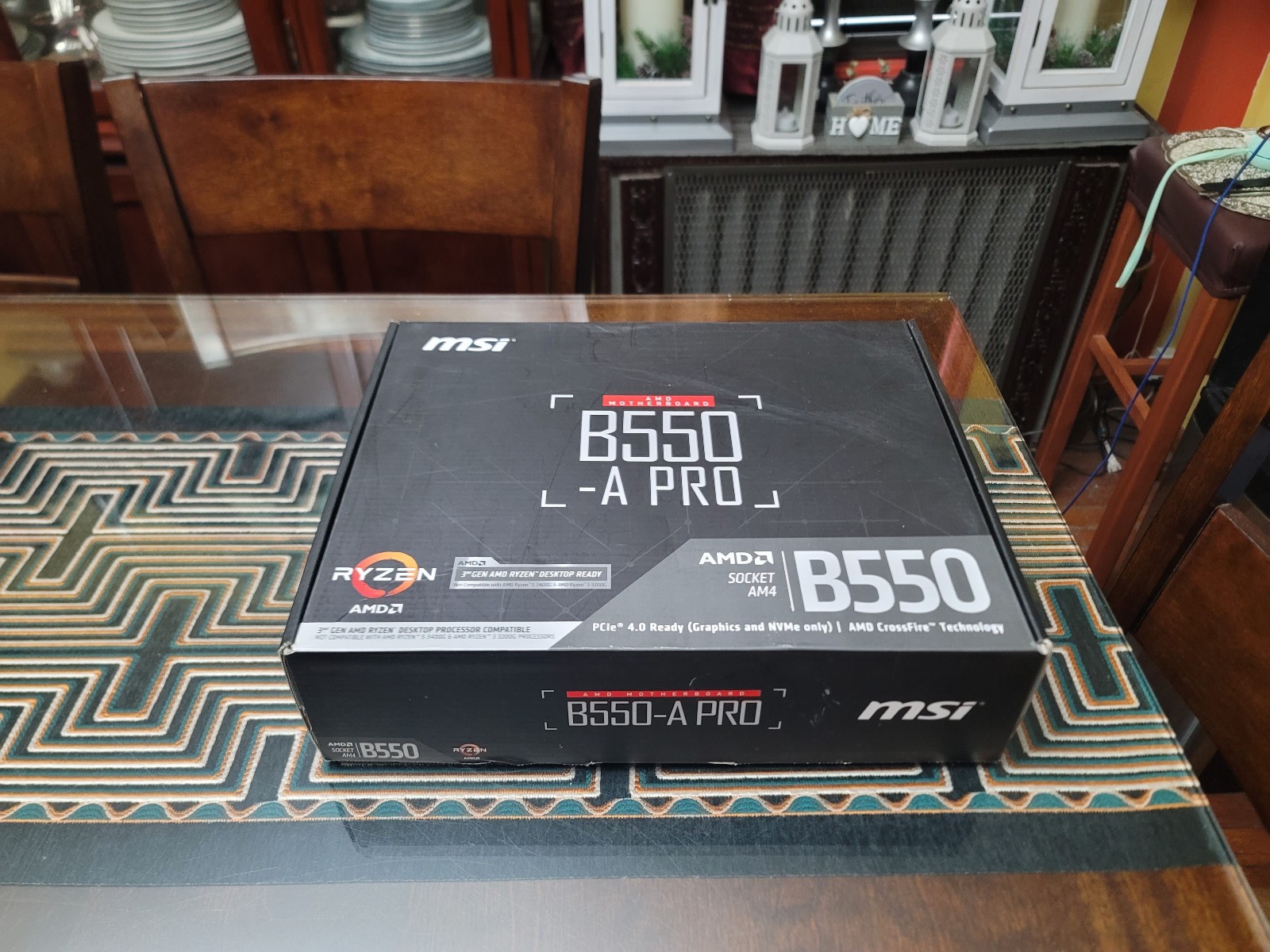 AMD Combo - Ryzen 7 3700X + MSI B550 Board + 16GB DDR4-3200 + Tower Cooler