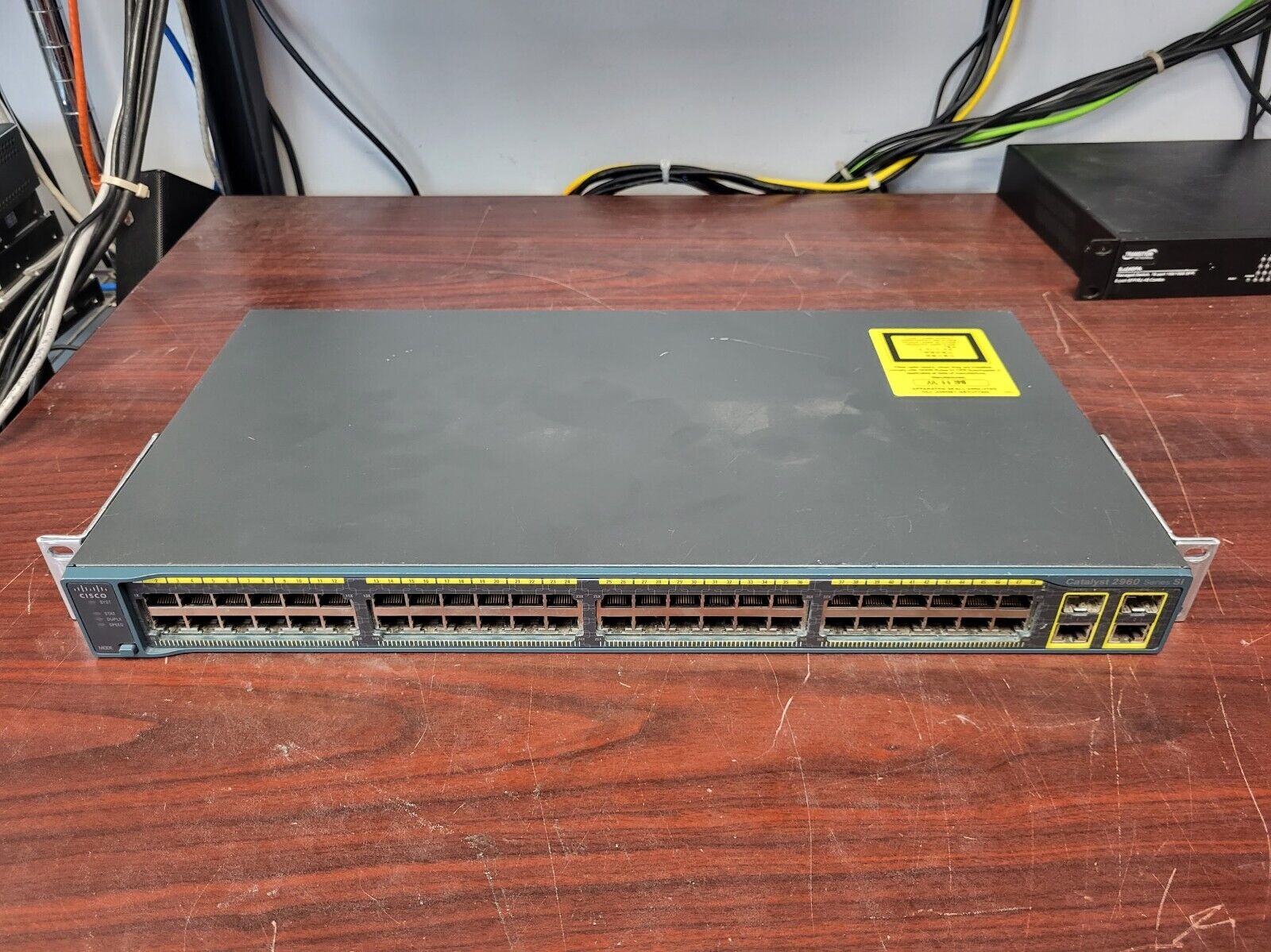 Cisco Catalyst 2960 Series ( WS-C2960-48TC-S ) 48 Port Network Switch #73