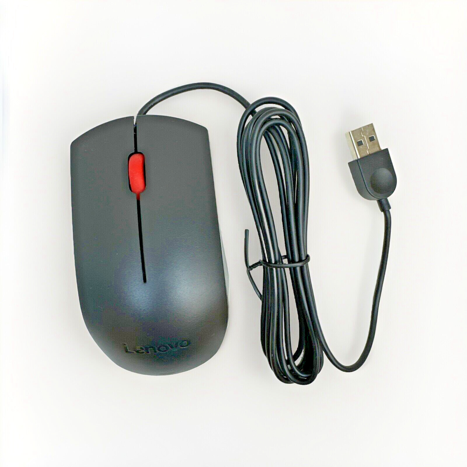 (Lot of 34) Lenovo Optical USB Mouse 1000 DPI and Scroll Wheel (00PH133) New